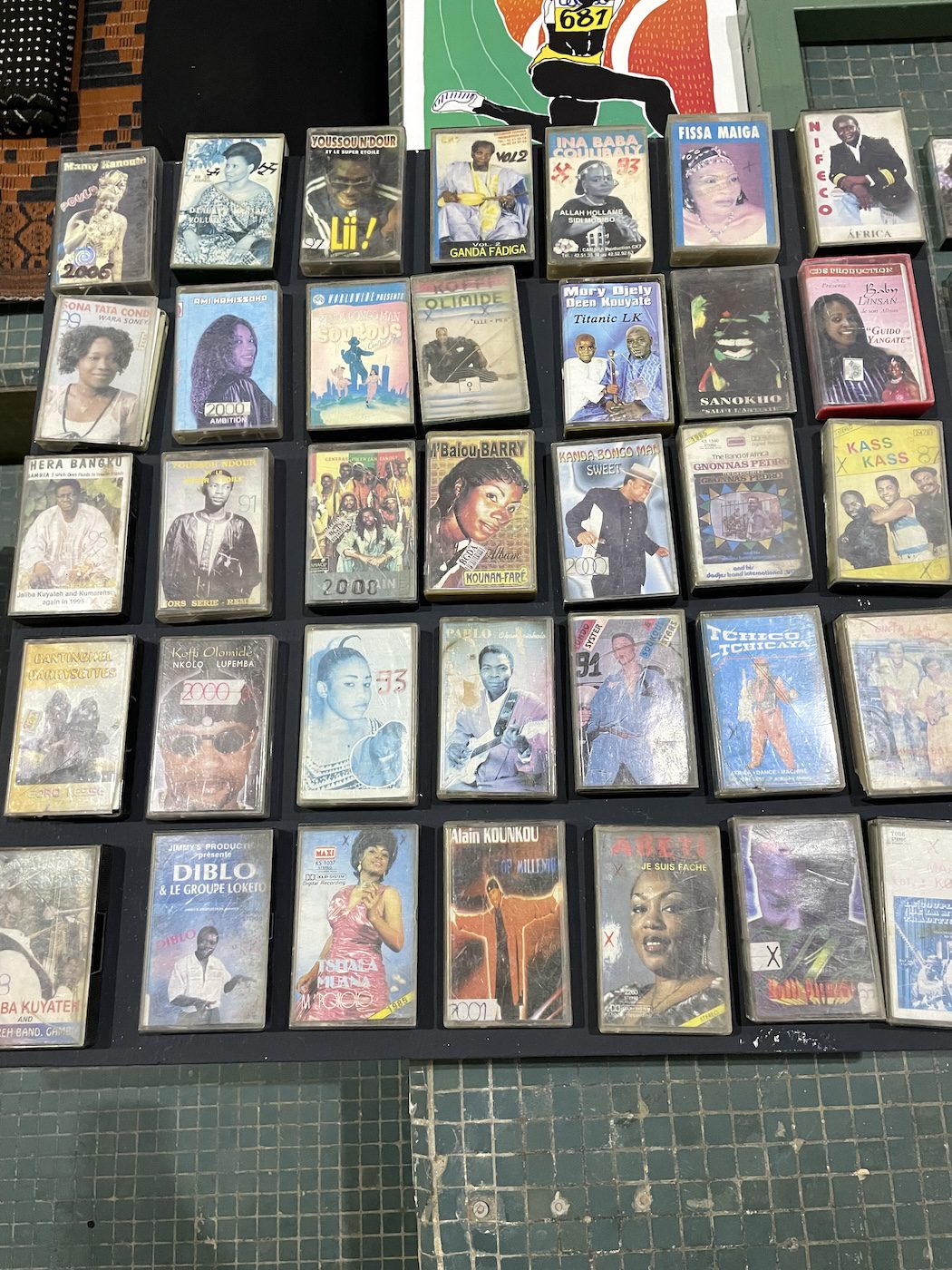 Haptic Library at Ancien Palais de Justice. Installation View of 15th Dakar Biennale. Photo: Khady | Senegalese Twisted.