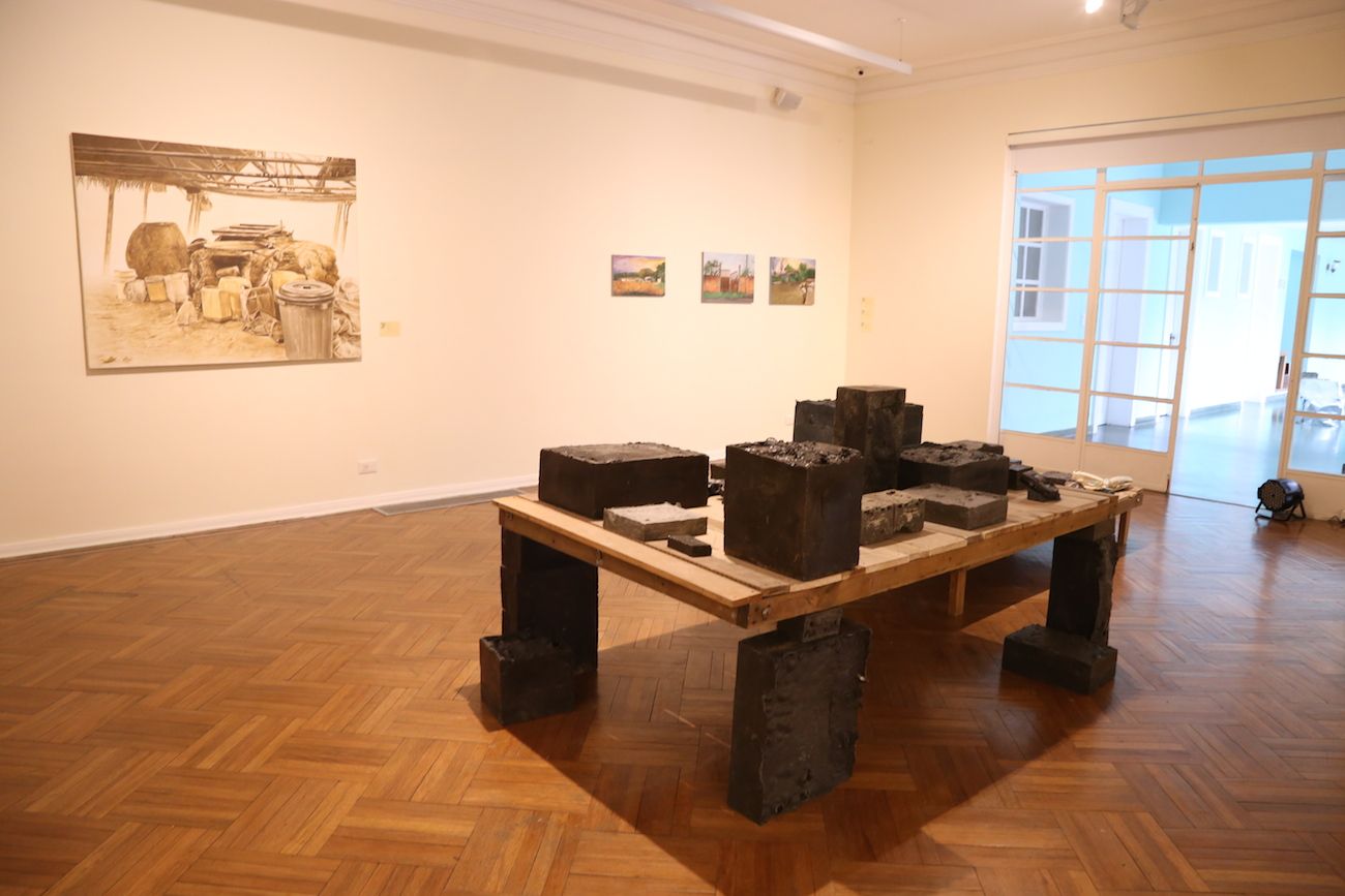 Vista general, Juan Durán, Fósiles tecnológicos, 2019.