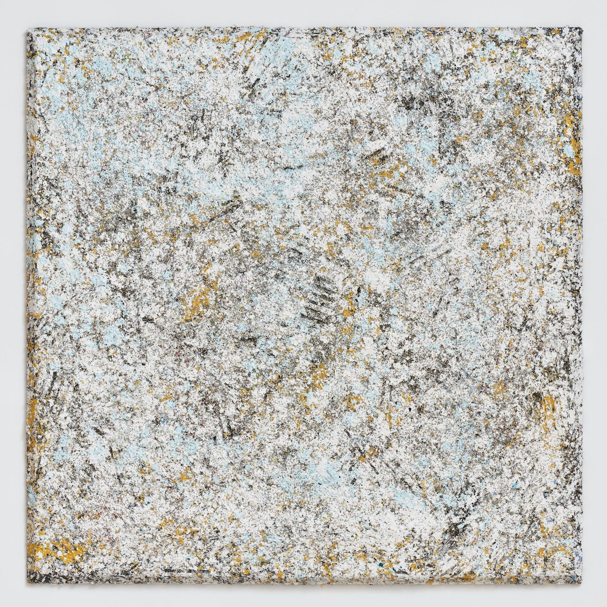 Sam Gilliam, Spring Is, 2021 acrylic on canvas, bevel-edge, 72" × 72" × 4" (182.9 cm × 182.9 cm × 10.2 cm) © 2021 Sam Gilliam/ Artists Rights Society (ARS), New York