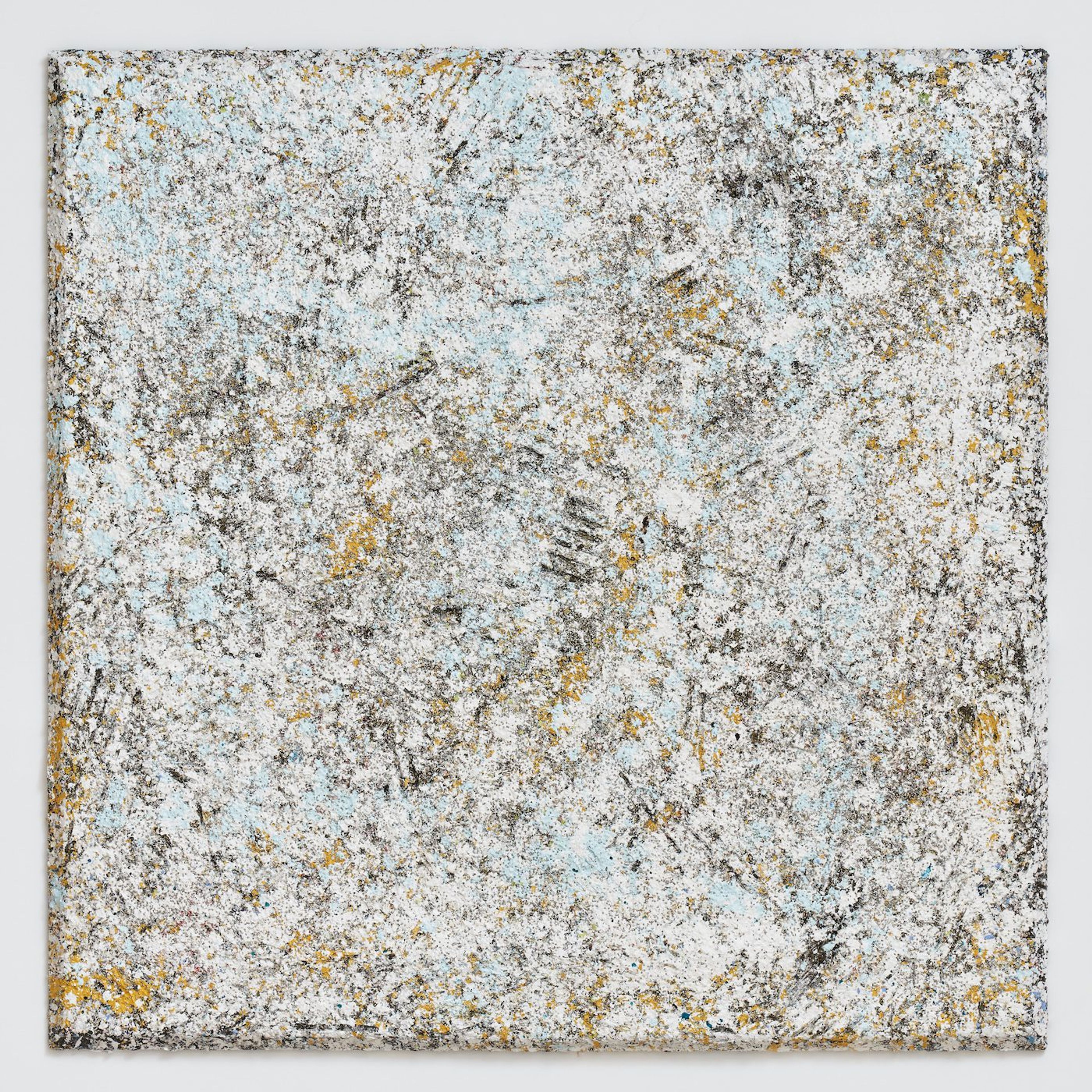 Sam Gilliam, Spring Is, 2021 acrylic on canvas, bevel-edge, 72" × 72" × 4" (182.9 cm × 182.9 cm × 10.2 cm) © 2021 Sam Gilliam/ Artists Rights Society (ARS), New York