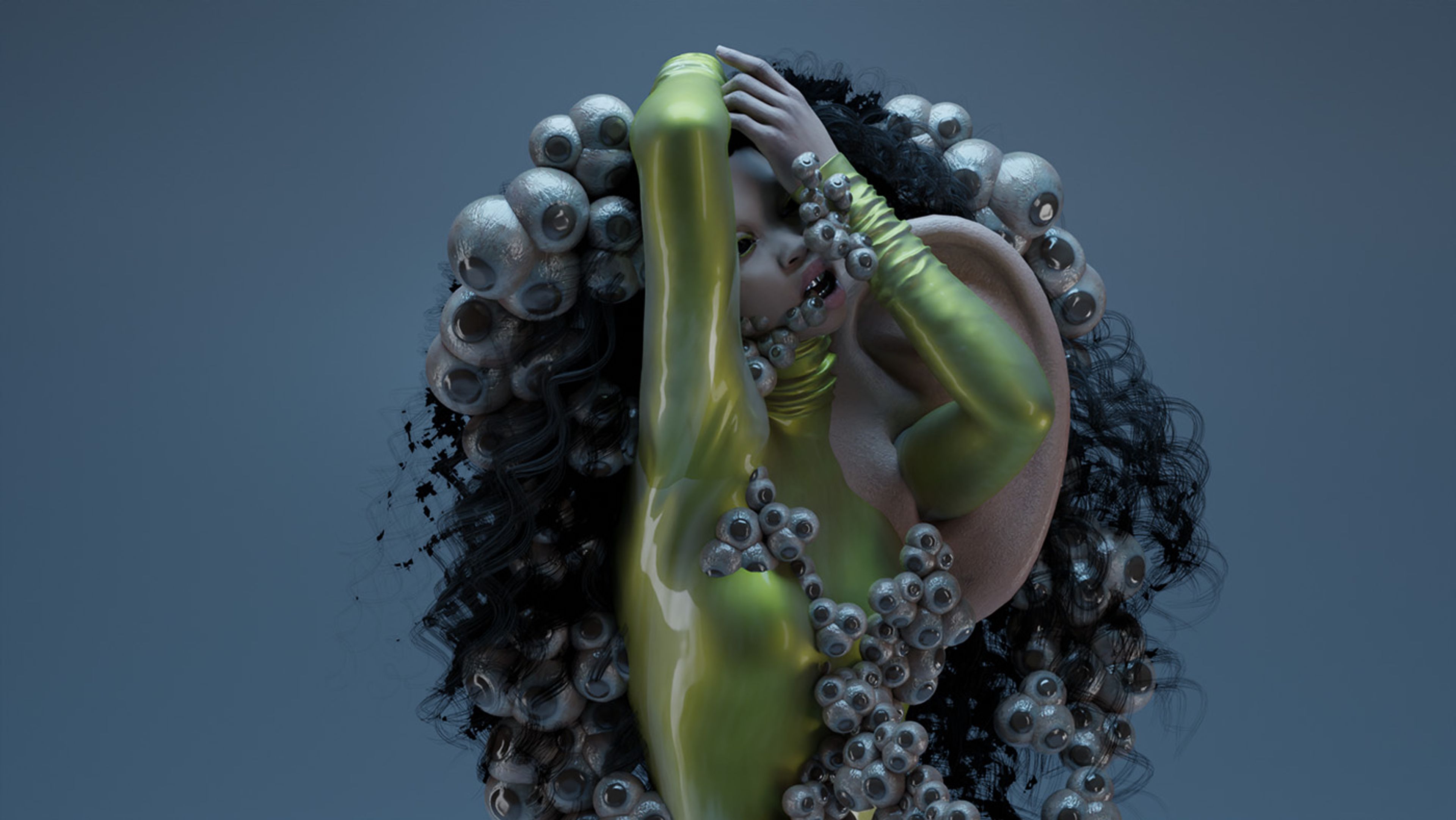 Vitória Cribb (Brazil, 1996), “_ENXERGA”, 2021 NFT. Courtesy of the artist.