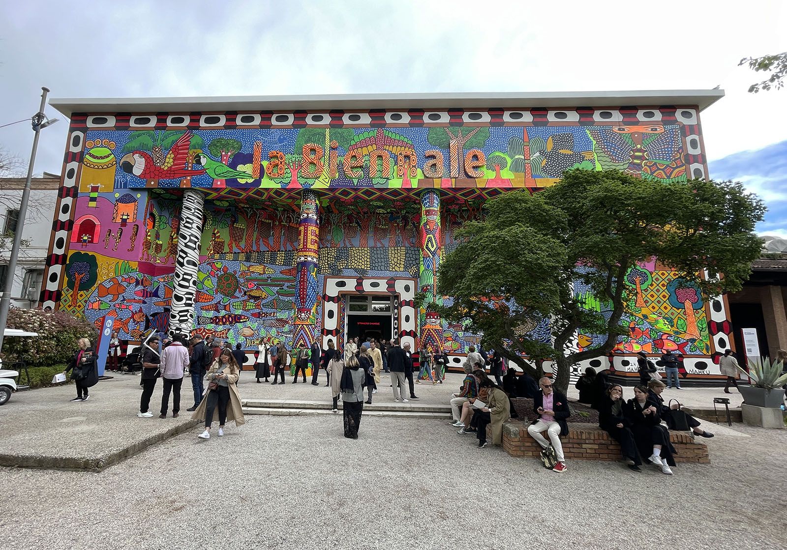 Collective MAHKU at the 60th Venice Biennale Foreigners Everywhere. Photo: C&AL