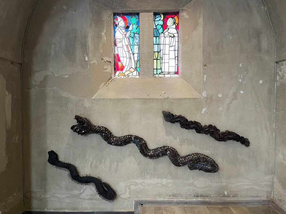 Installation view of Ghetto Biennale by Atis Rezistans at documenta15. Photo: C&AL