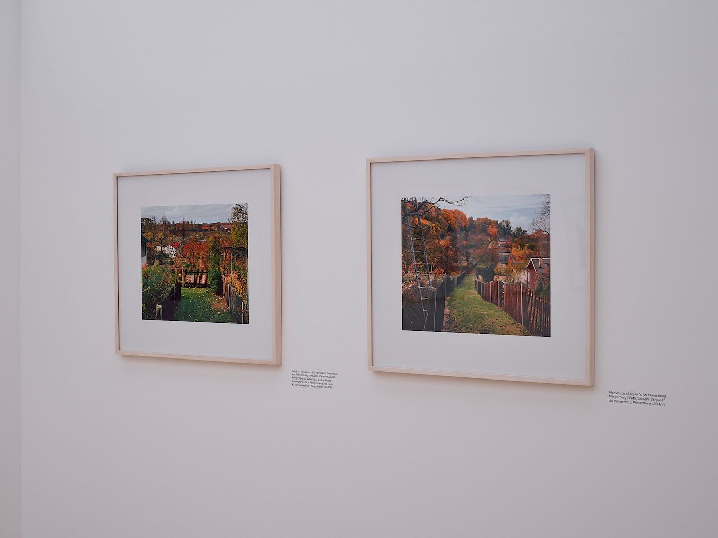 STAN DOUGLAS, INSTALLATION VIEW OF THE EXHIBITION STAN DOUGLAS: POTSDAMER SCHREBERGÄRTEN, DAS MINSK KUNSTHAUS IN POTSDAM 2022. © STAN DOUGLAS, COURTESY THE ARTIST, VICTORIA MIRO AND DAVID ZWIRNER; PHOTO: LADISLAV ZAJAC