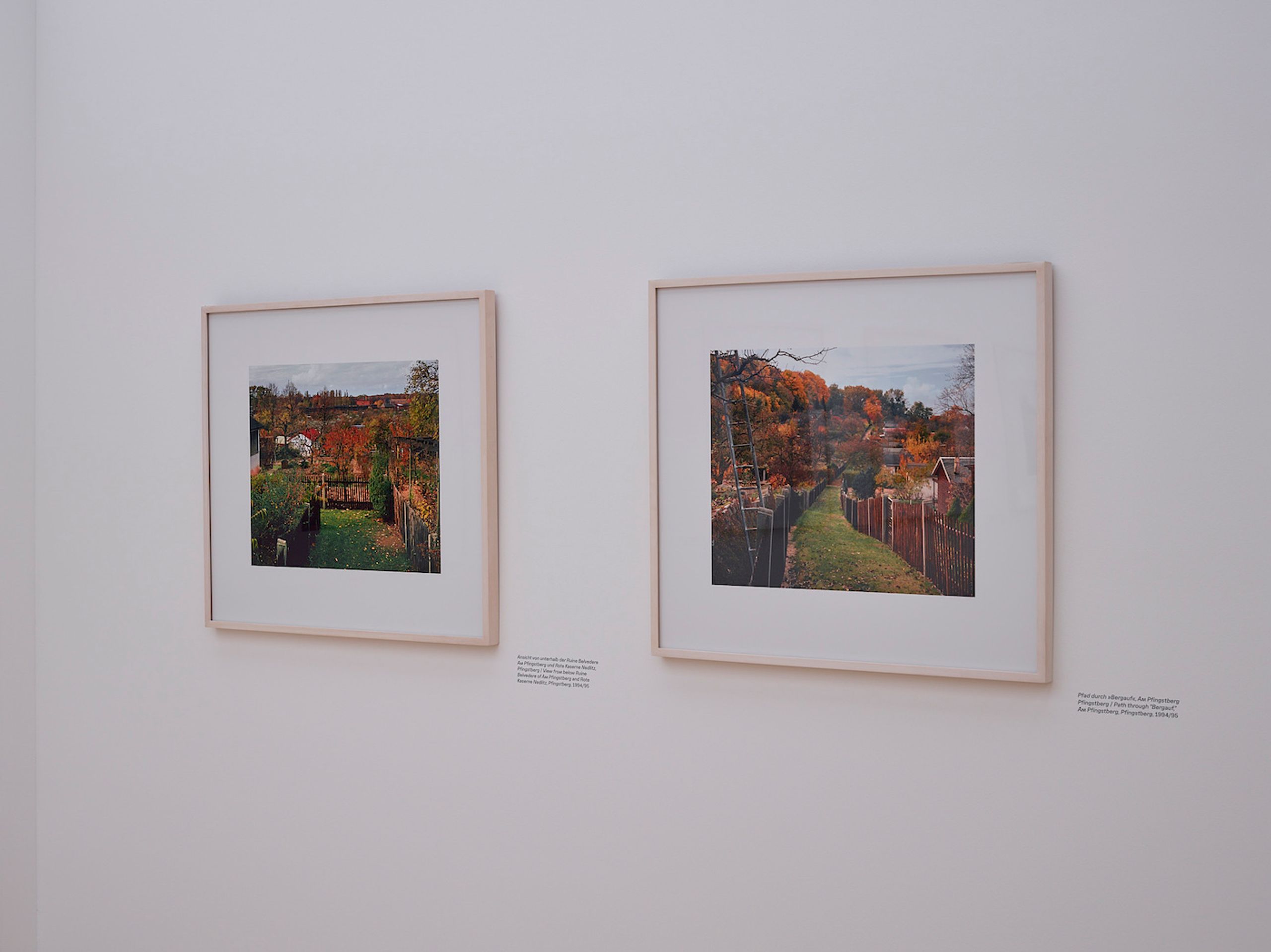 STAN DOUGLAS, INSTALLATION VIEW OF THE EXHIBITION STAN DOUGLAS: POTSDAMER SCHREBERGÄRTEN, DAS MINSK KUNSTHAUS IN POTSDAM 2022. © STAN DOUGLAS, COURTESY THE ARTIST, VICTORIA MIRO AND DAVID ZWIRNER; PHOTO: LADISLAV ZAJAC