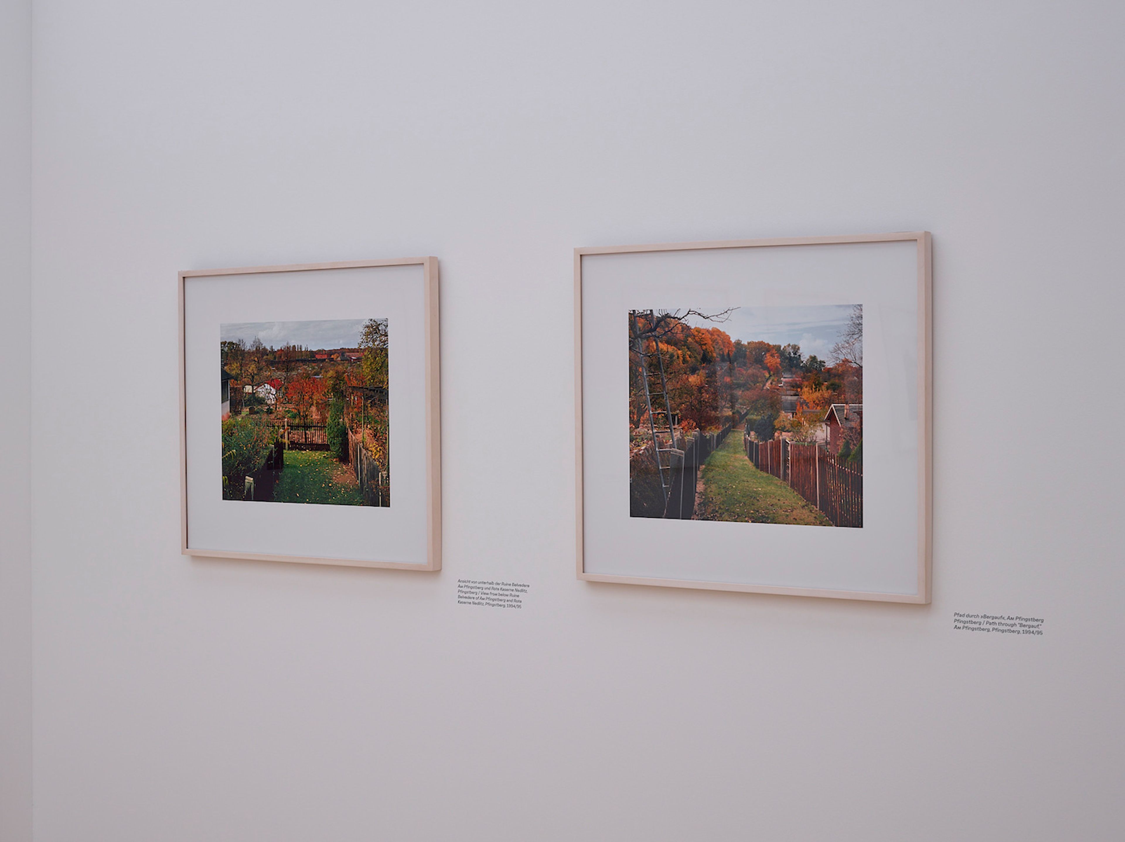 STAN DOUGLAS, INSTALLATION VIEW OF THE EXHIBITION STAN DOUGLAS: POTSDAMER SCHREBERGÄRTEN, DAS MINSK KUNSTHAUS IN POTSDAM 2022. © STAN DOUGLAS, COURTESY THE ARTIST, VICTORIA MIRO AND DAVID ZWIRNER; PHOTO: LADISLAV ZAJAC