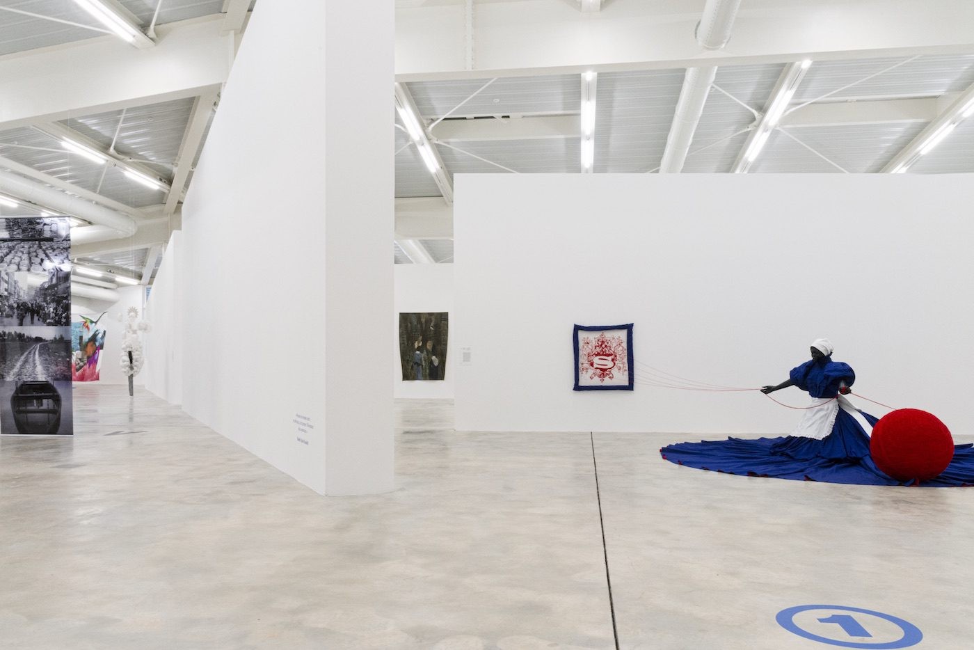 Mary Sibande, Sophie. Exhibition View “Memoria: stories from another History”, from 5 February to 20 November 2021 at the Frac Nouvelle-Aquitaine MÉCA. Photos: Gaëlle Deleflie