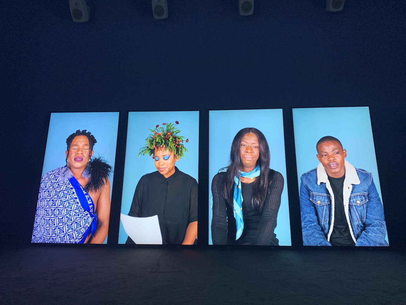 Gabrielle Goliath. Installation View of 60th Venice Biennale „Foreigners Everywhere“ at Giardini. Photo: C&amp;