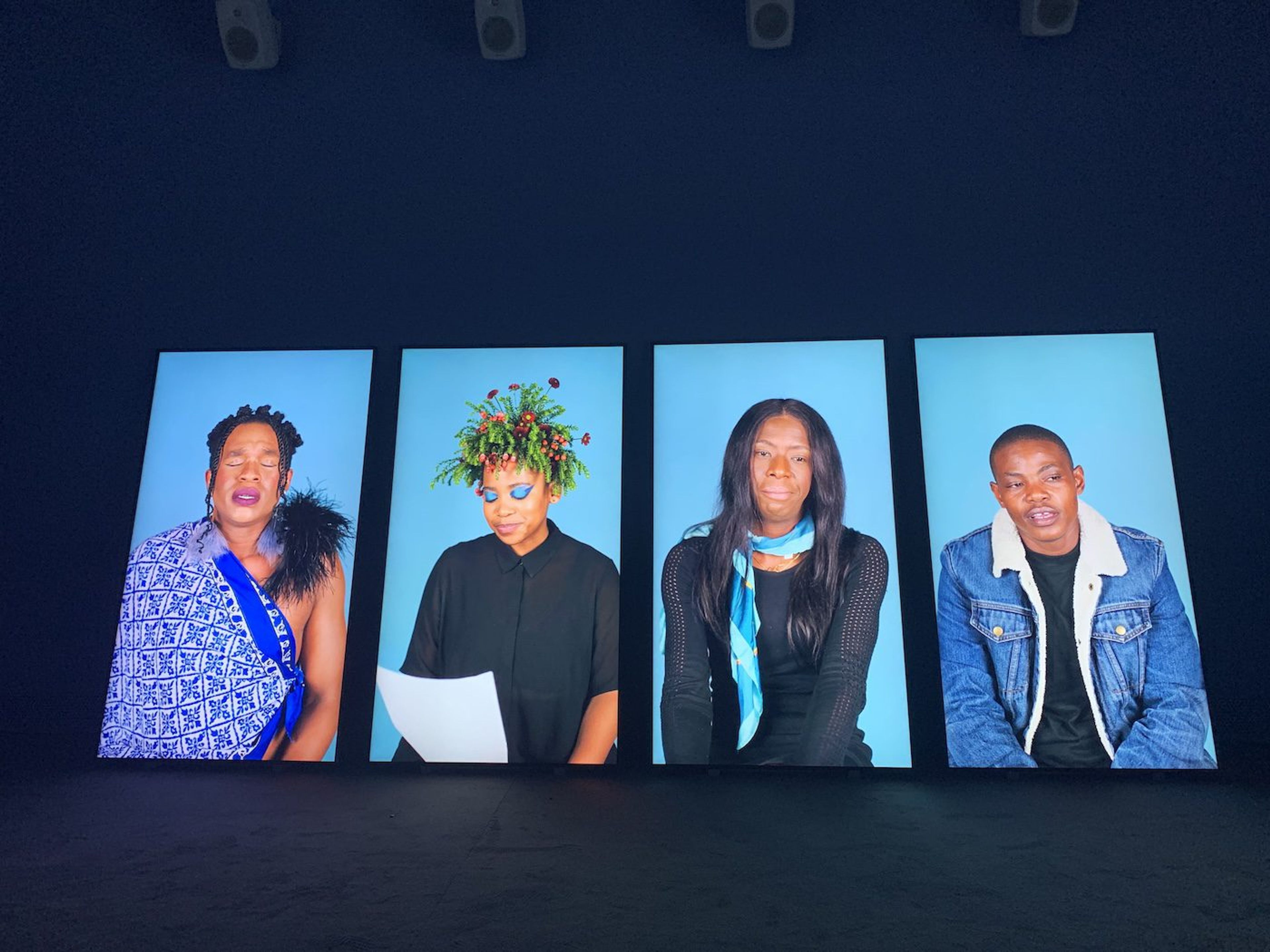 Gabrielle Goliath. Installation View of 60th Venice Biennale „Foreigners Everywhere“ at Giardini. Photo: C&amp;