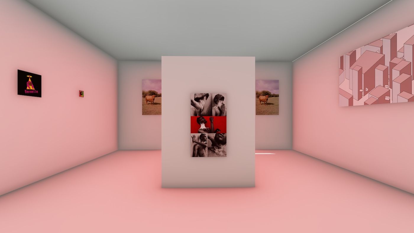 Installation view digital exhibition at Mahagony Culture, 2020.