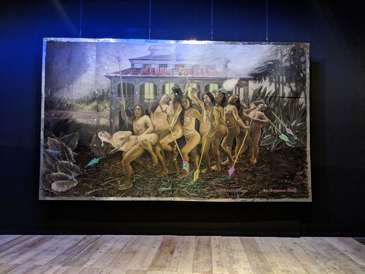 Christian Bendayan, Anthropophagous Indians, Venice Biennal 2019. Photo: Will Furtado.