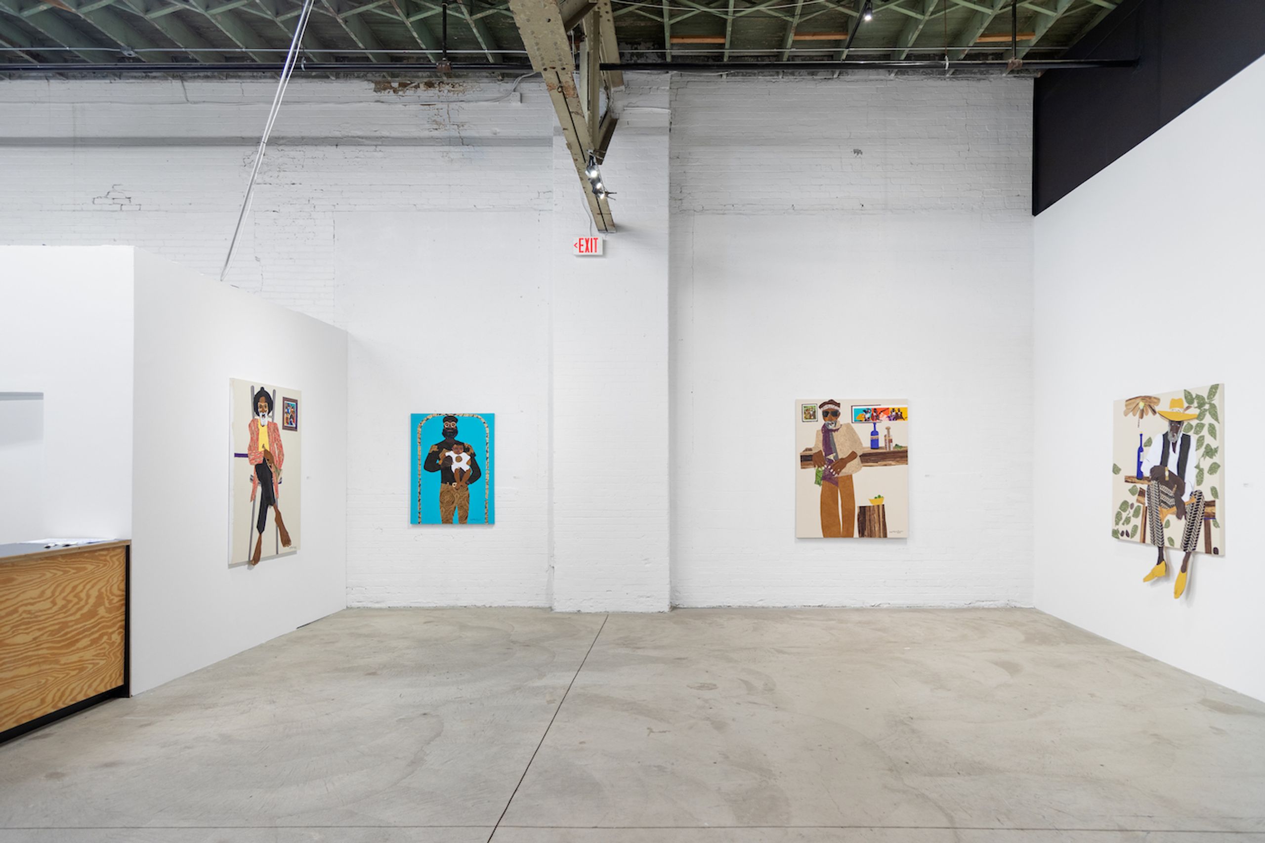 Installation view “Gratiot Griot”, Clare Gatto. Photo by Samantha Bankle. Courtesy the artist and MOCAD
