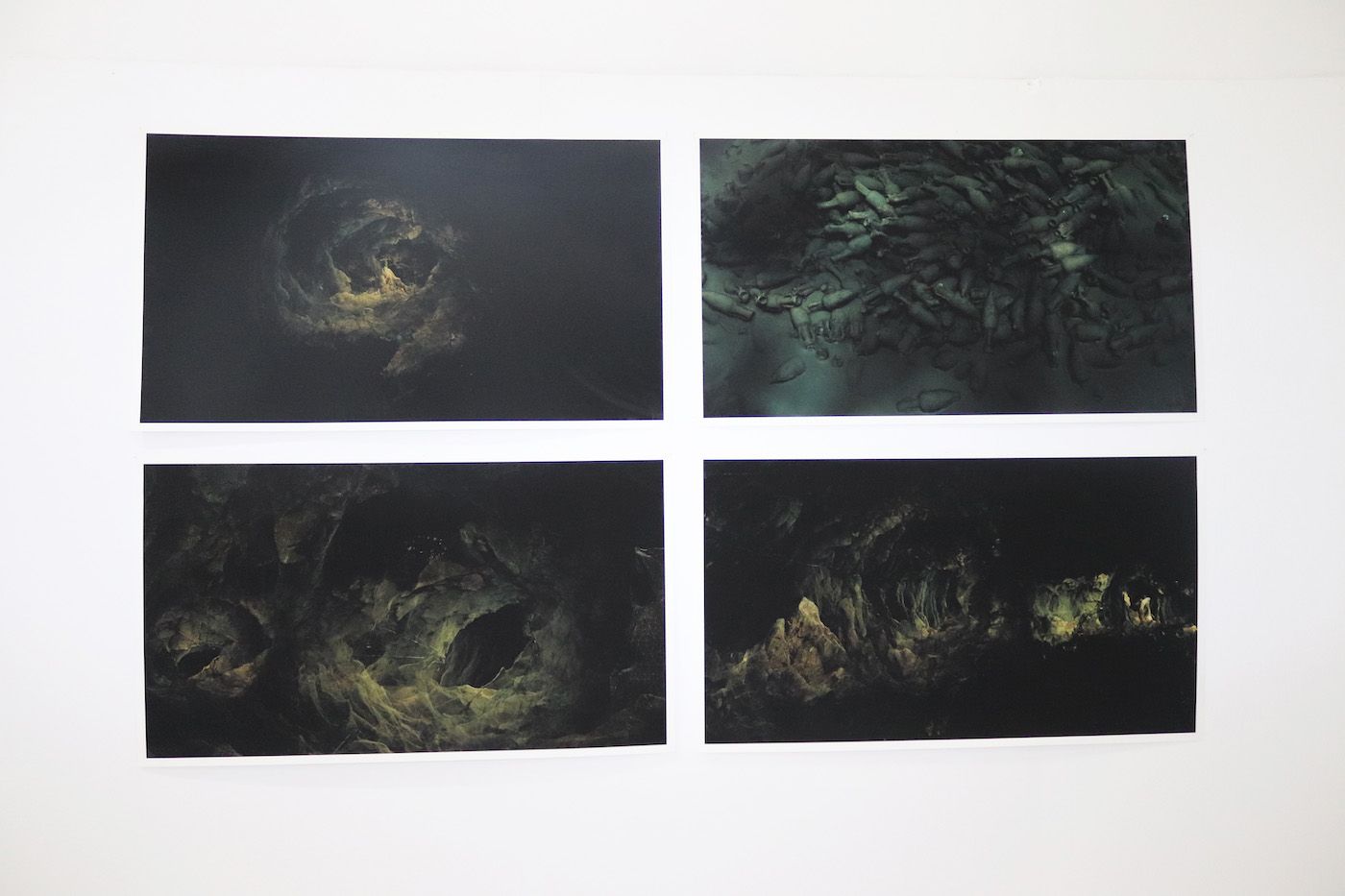 Installation shot of Yemaya series, 2018-2021, Inkjet colour prints by Saïd Afifi. Photo by Annie-Marie Akussah