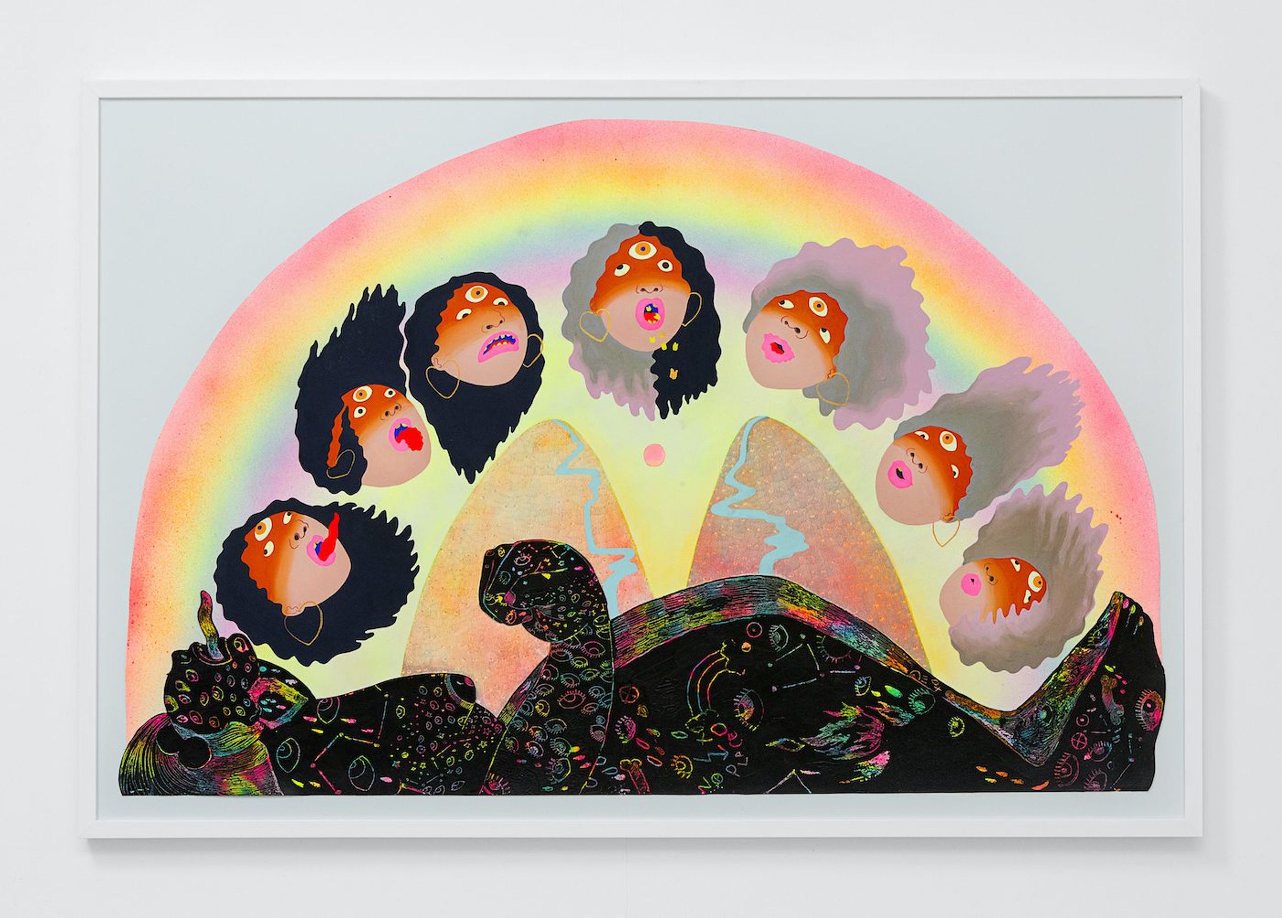 Amaryllis DeJesus Moleski: Said the Rainbow to the Grave - Contemporary And