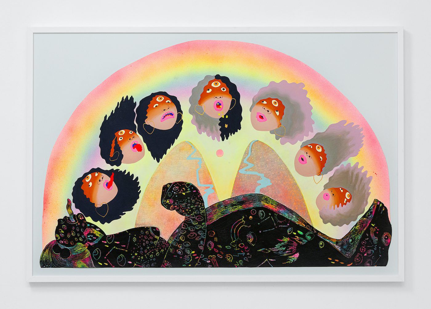 Amaryllis DeJesus Moleski: Said the Rainbow to the Grave - Contemporary And