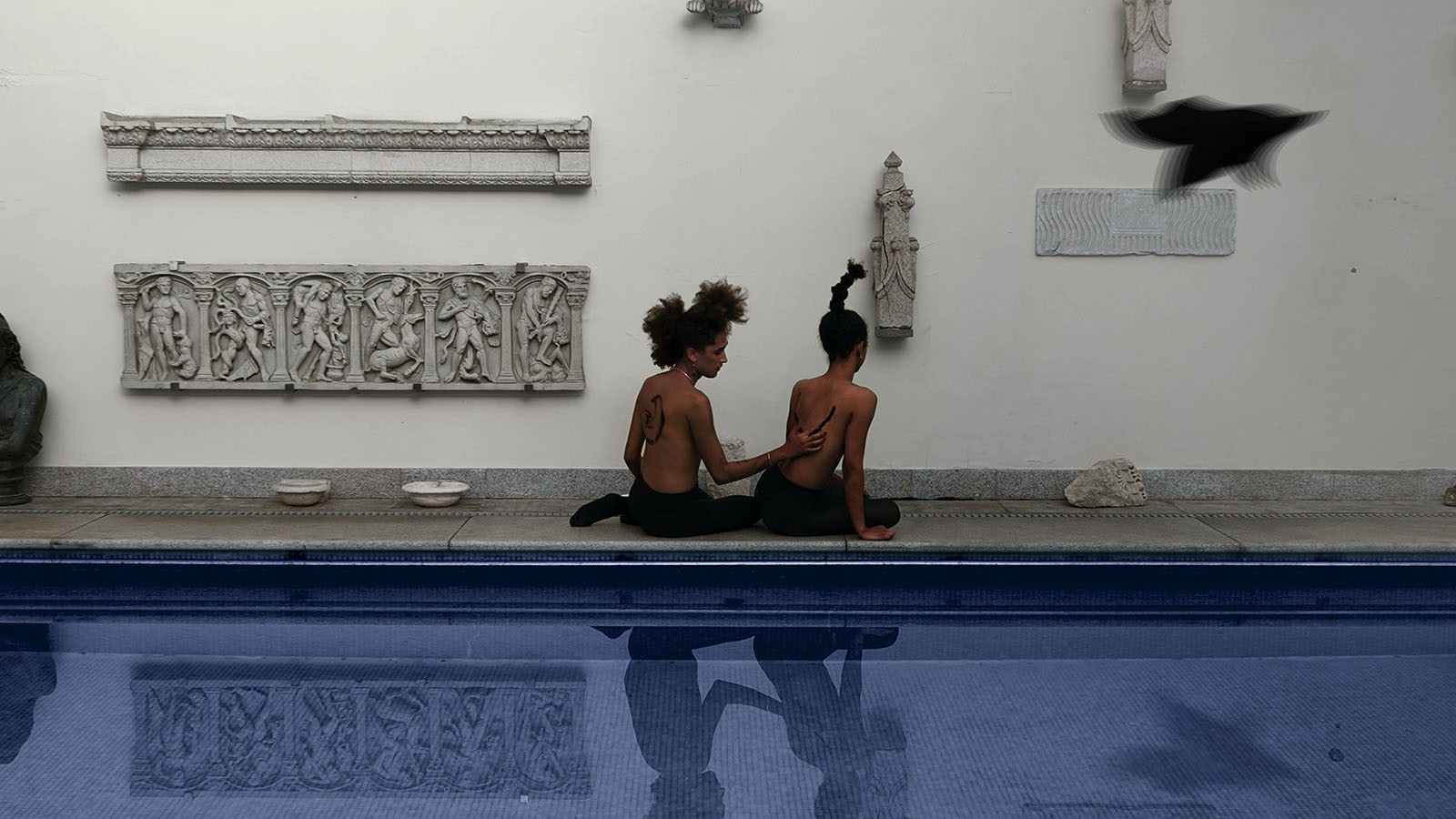 Tadáskía, Abduction, six-channel video, 2022. Video still.