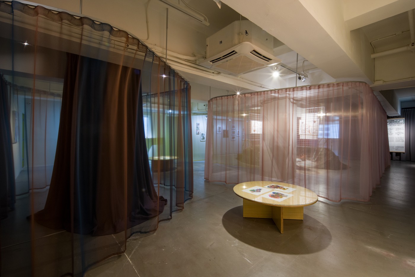 Installation View of “While we are embattled” at Para Site Hong Kong, on view from 2 Oct – 20 Nov 2022. Photo: by Felix Wong