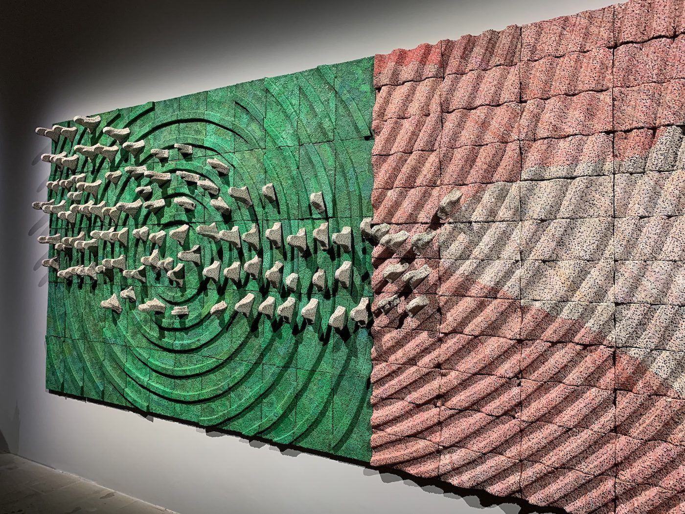 Elias Sime. Installation View of “The Milk of Dreams” at Arsenale. Photo: C&amp;