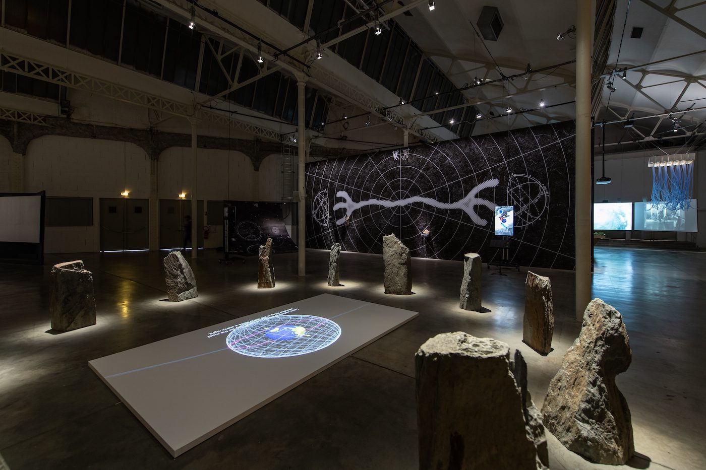 Installation View UFA – University of African Futures from 10 April to 10 August 2021 at le lieu unique.