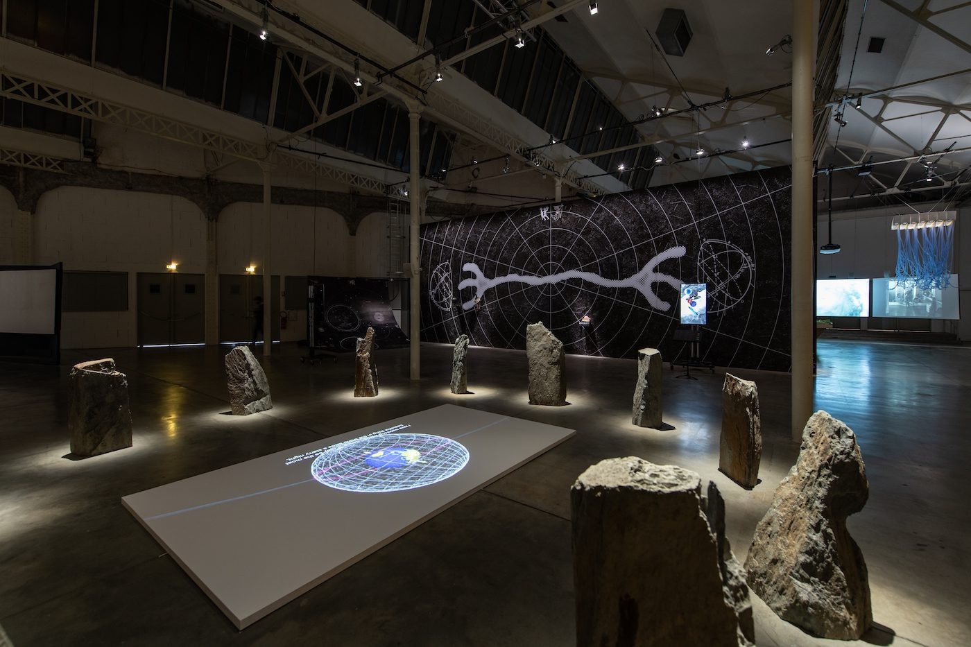 Installation View UFA – University of African Futures from 10 April to 10 August 2021 at le lieu unique.