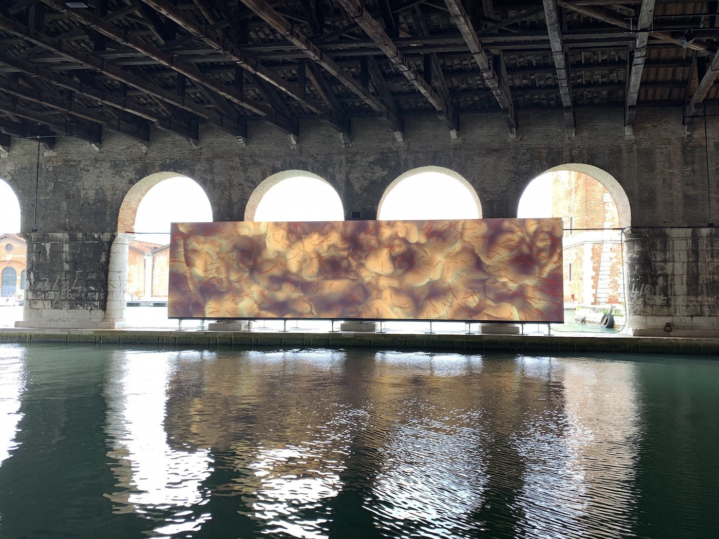 Wu Tsang, Of Whales, 2022. Installation View of “The Milk of Dreams” at Arsenale. Photo: C&amp;