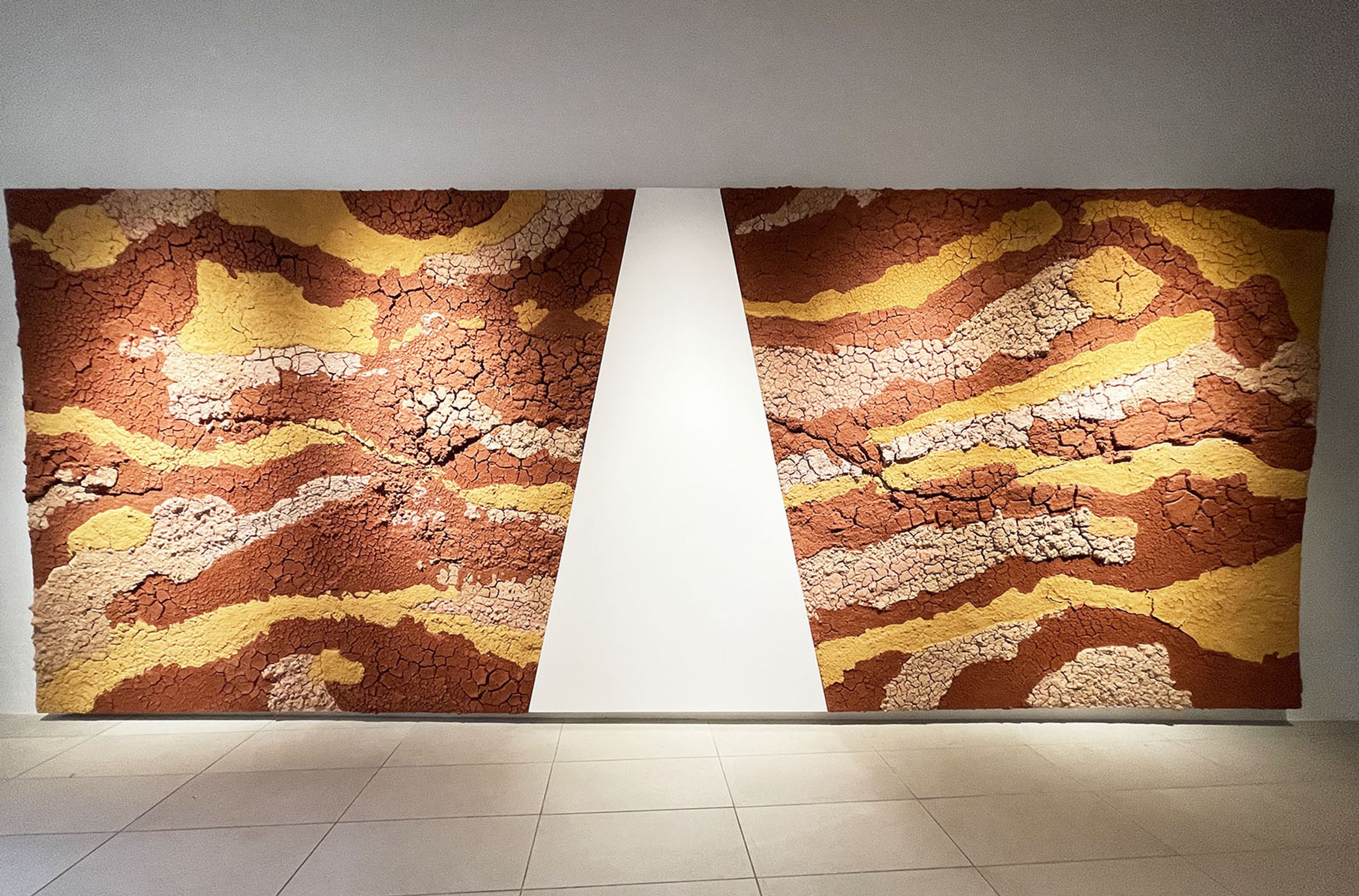 Cisco Merel, Traces: on the body and on the land, the Panama Pavilion at the 60th Venice Biennale Foreigners Everywhere. Photo: C&AL