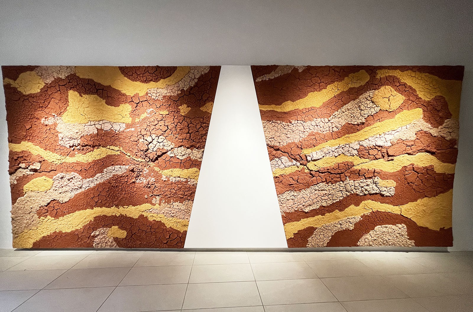 Cisco Merel, Traces: on the body and on the land, the Panama Pavilion at the 60th Venice Biennale Foreigners Everywhere. Photo: C&AL