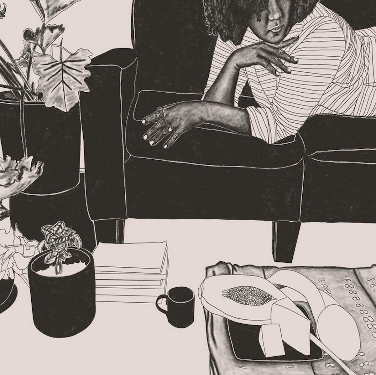 Tiffany Alfonseca, Natalie Matos (In Quarantine Series), 2020. Courtesy of the artist.