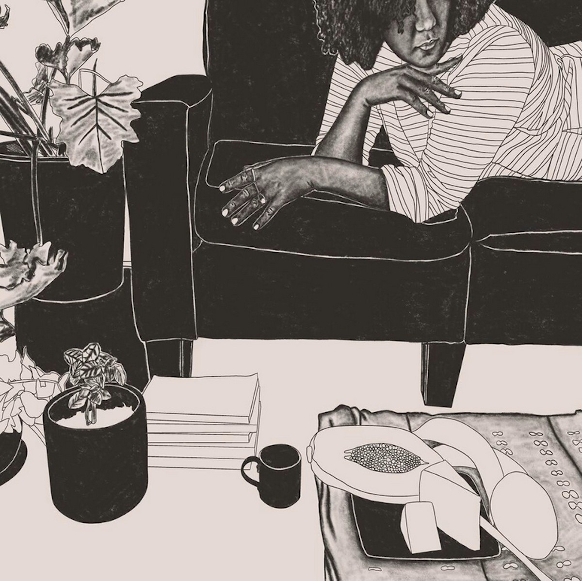 Tiffany Alfonseca, Natalie Matos (In Quarantine Series), 2020. Courtesy of the artist.