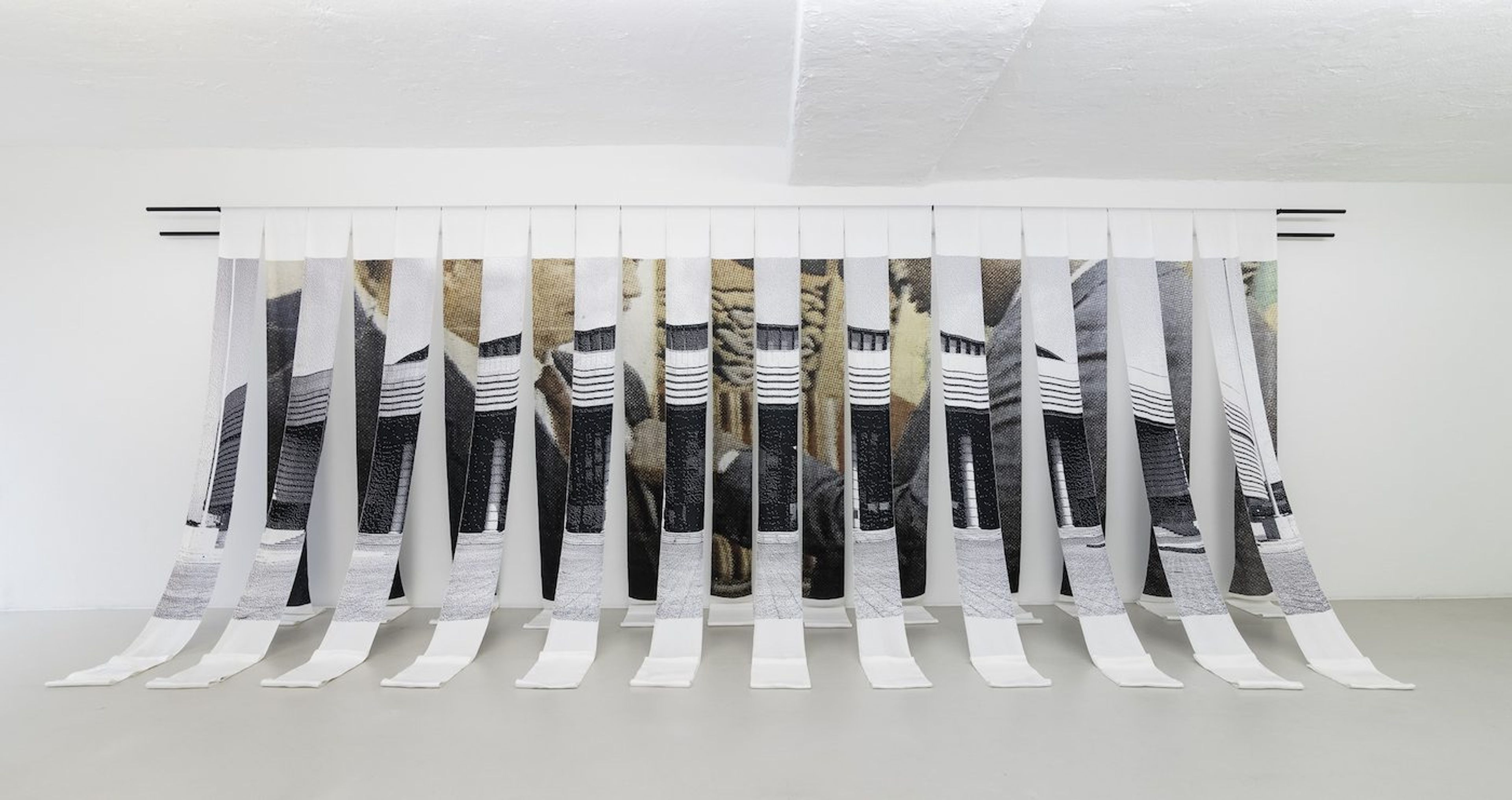Adji Dieye, Cultura persa e imparata a memoria, exhibition view, ©ar/ge kunst, photo Tiberio Sorvillo, 2022