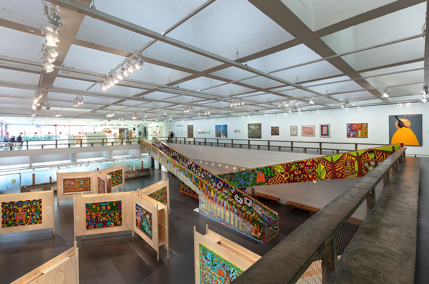 Exhibition view "MAHKU: Mirações" (Visions), MASP, 2023. Photo: Isabella Matheus