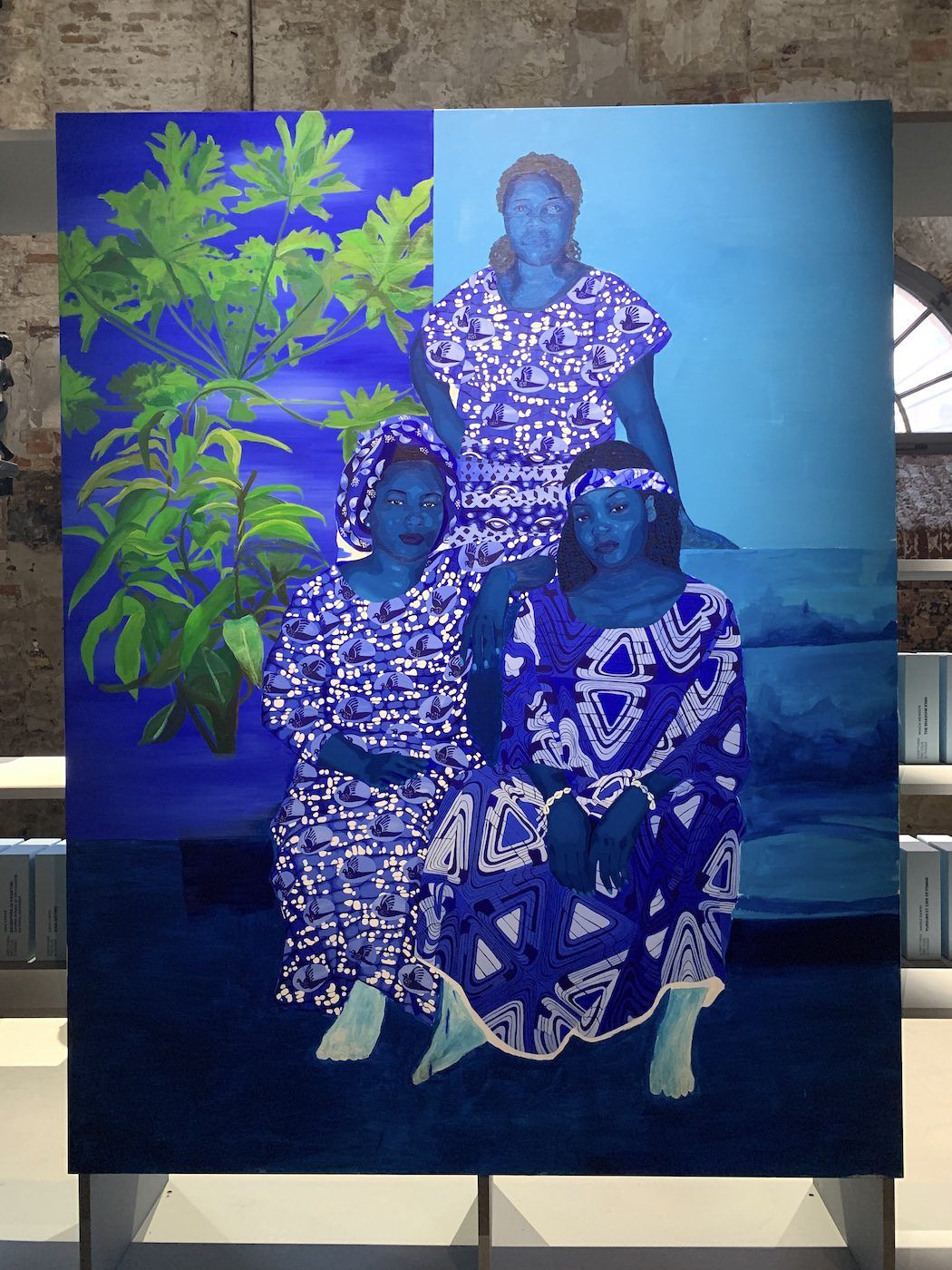 Moufouli Bello at National Pavilion of Benin. Installation View at 60th Venice Biennale. Photo: C&