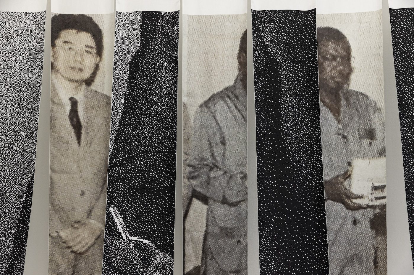 Adji Dieye, Cultura persa e imparata a memoria, exhibition view, ©ar/ge kunst, photo Tiberio Sorvillo, 2022