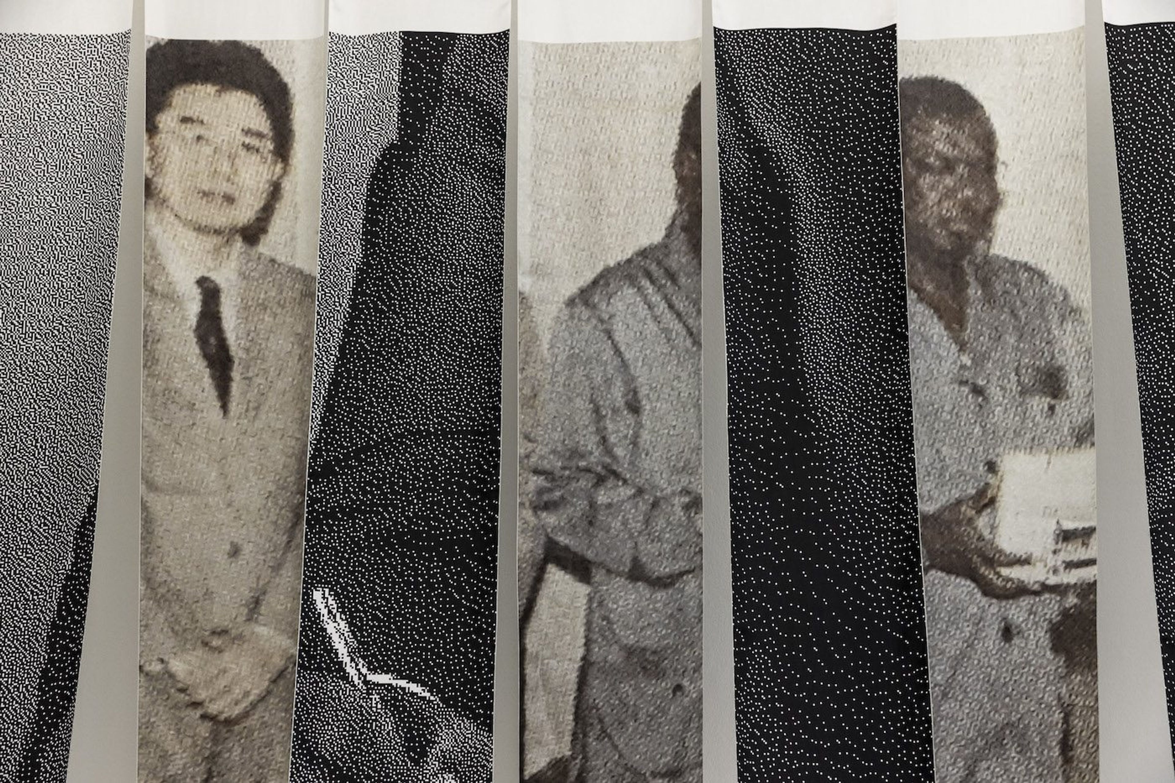 Adji Dieye, Cultura persa e imparata a memoria, exhibition view, ©ar/ge kunst, photo Tiberio Sorvillo, 2022