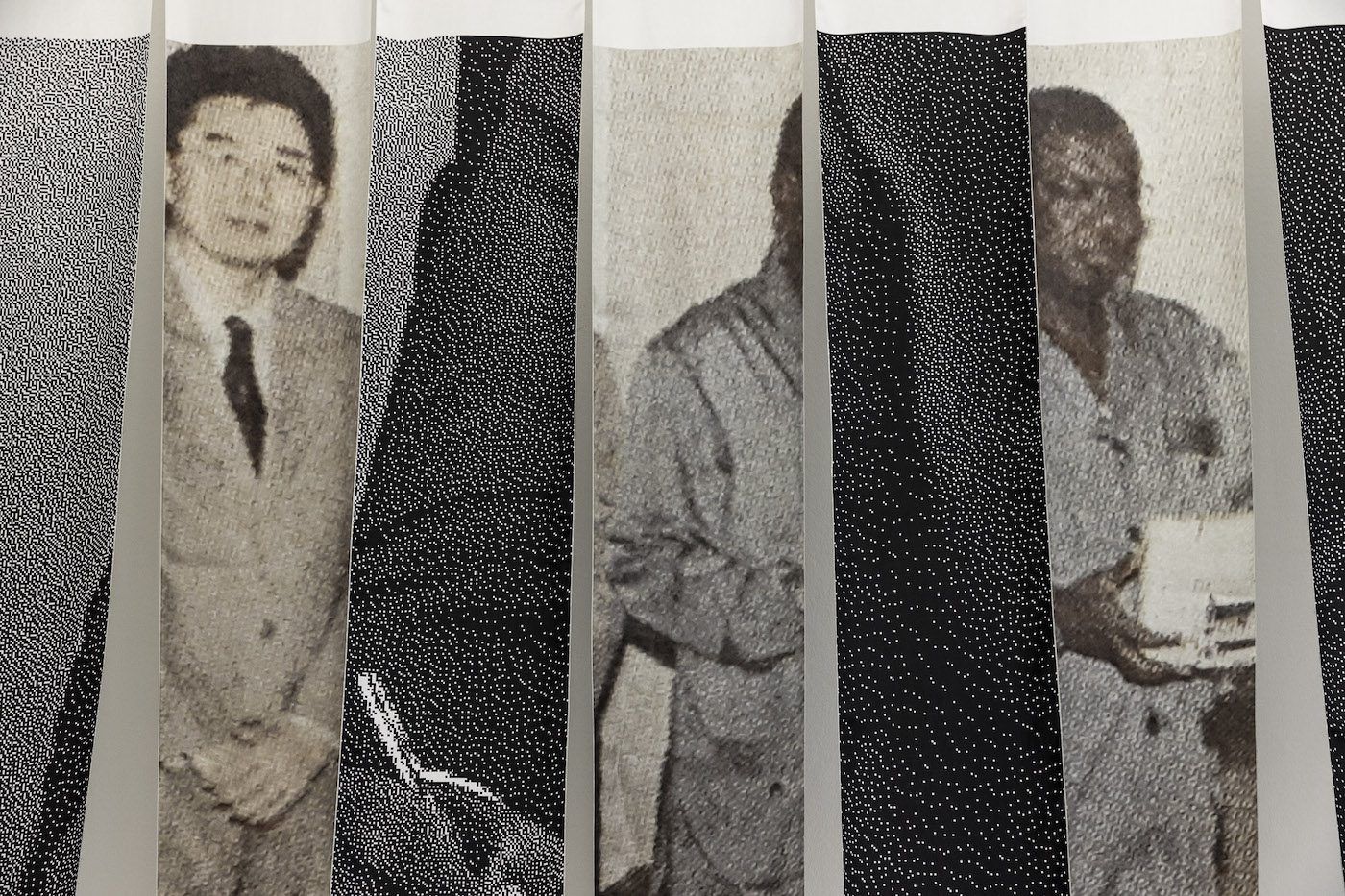 Adji Dieye, Cultura persa e imparata a memoria, exhibition view, ©ar/ge kunst, photo Tiberio Sorvillo, 2022
