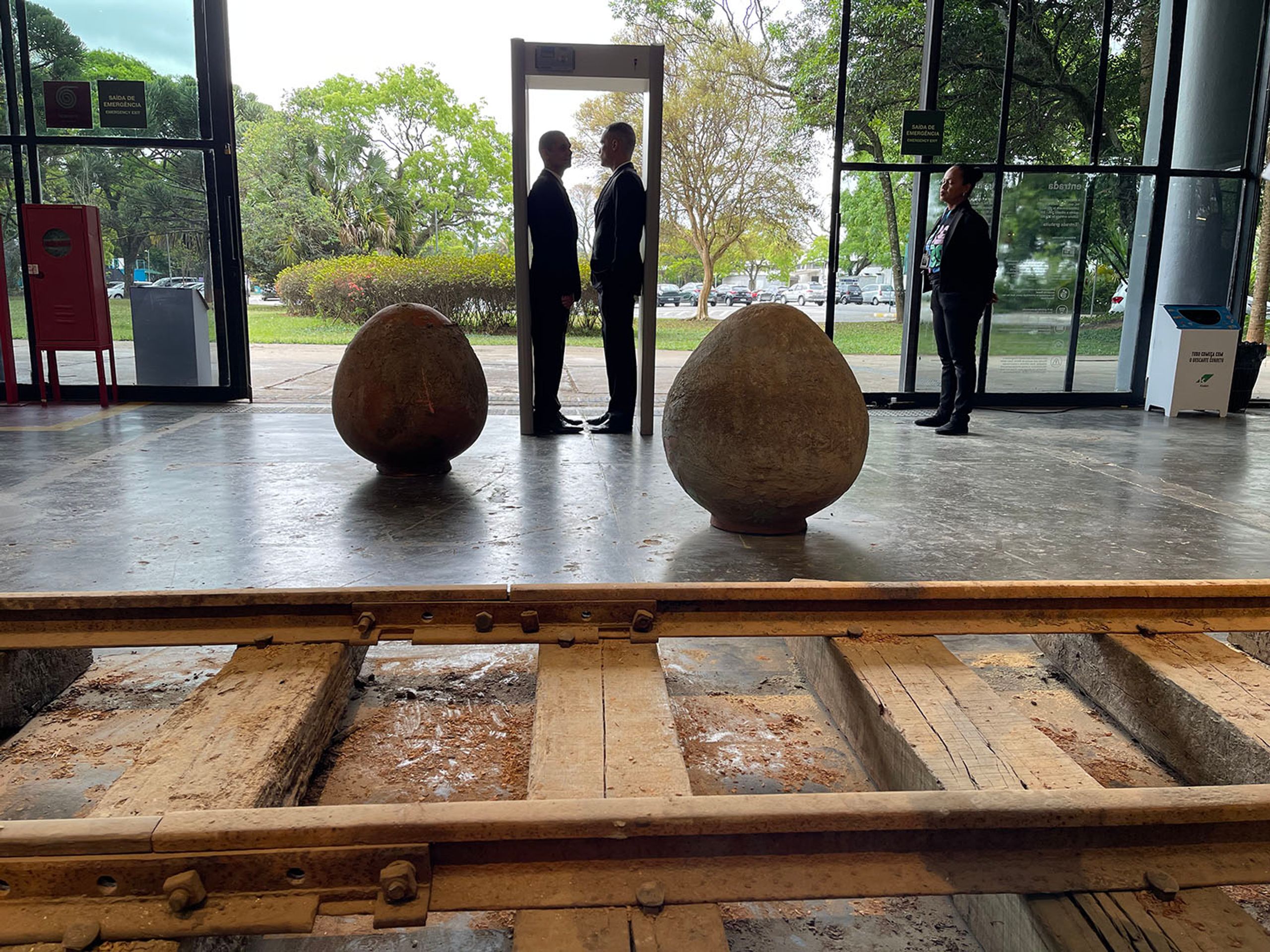Amador e Jr. Patrimonial Security. Photo: Camila Gonzatto