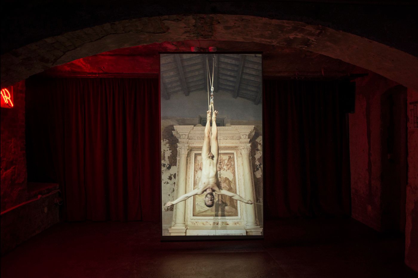 Carlos Motta, The End of Crucifixion, 2016. 11th Berlin Biennale, KW Berlin.