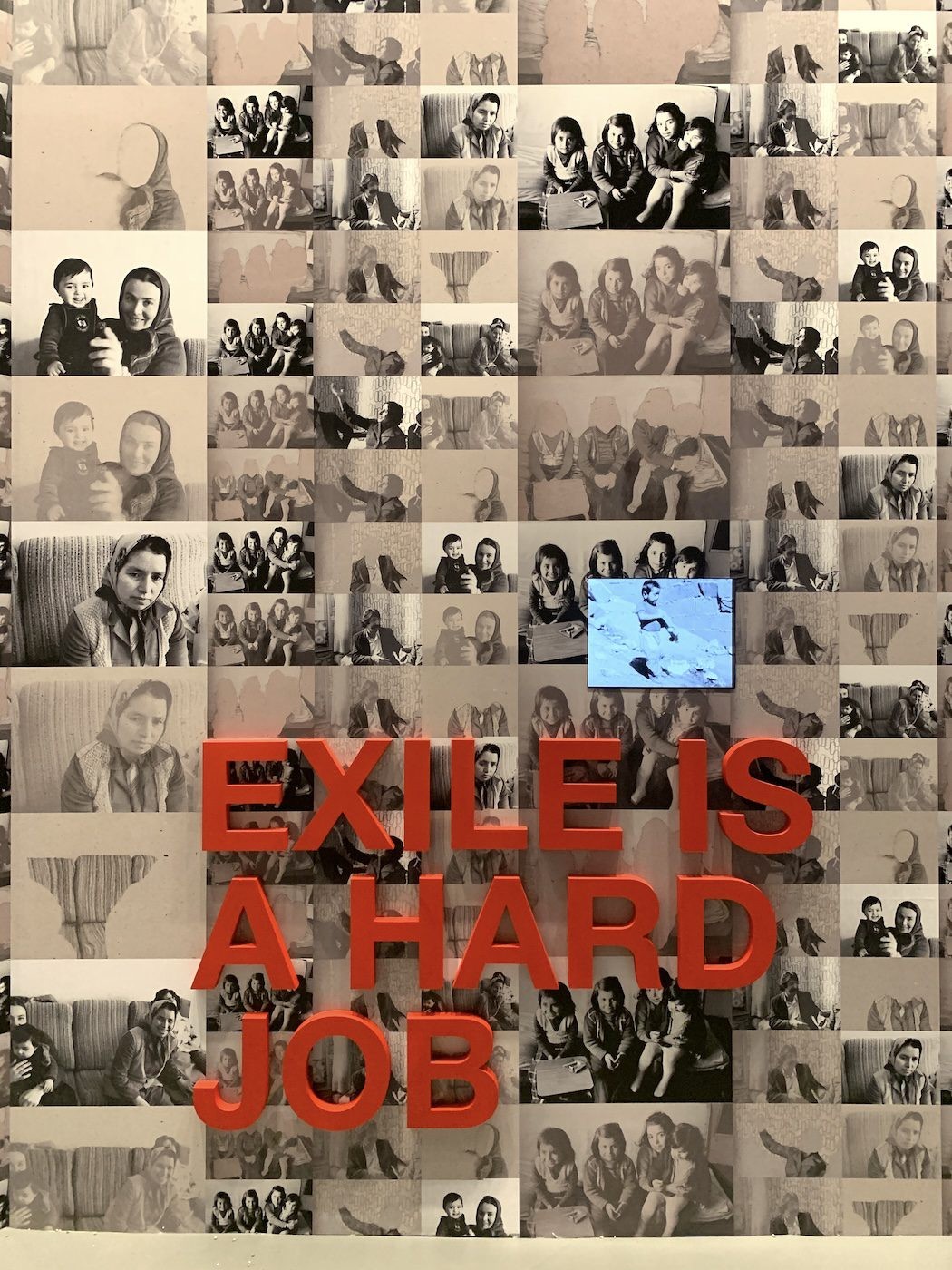 Nil Yalter. Installation View of 60th Venice Biennale „Foreigners Everywhere“ at Giardini. Photo: C&