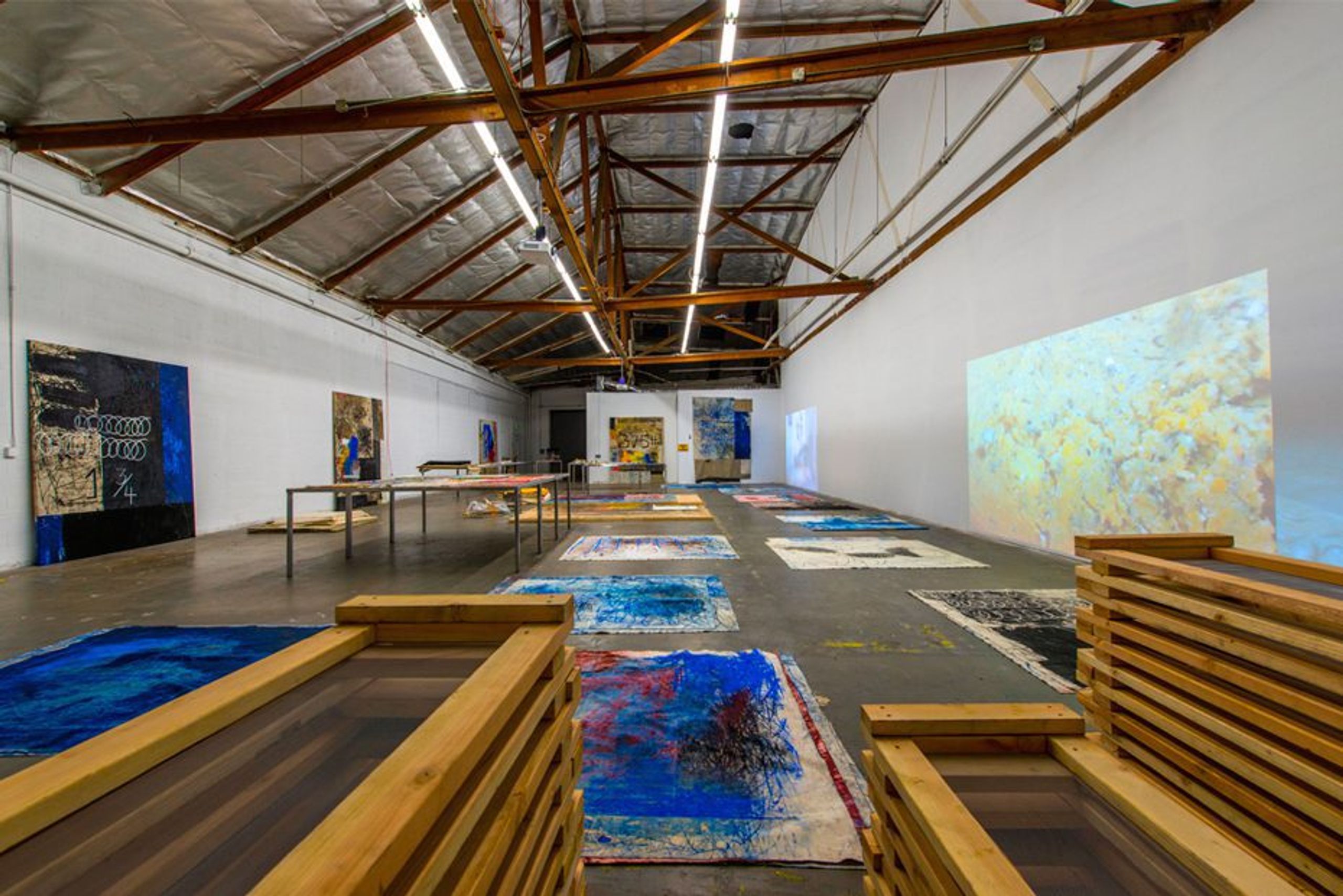 Oscar Murillo: Distribution Center
