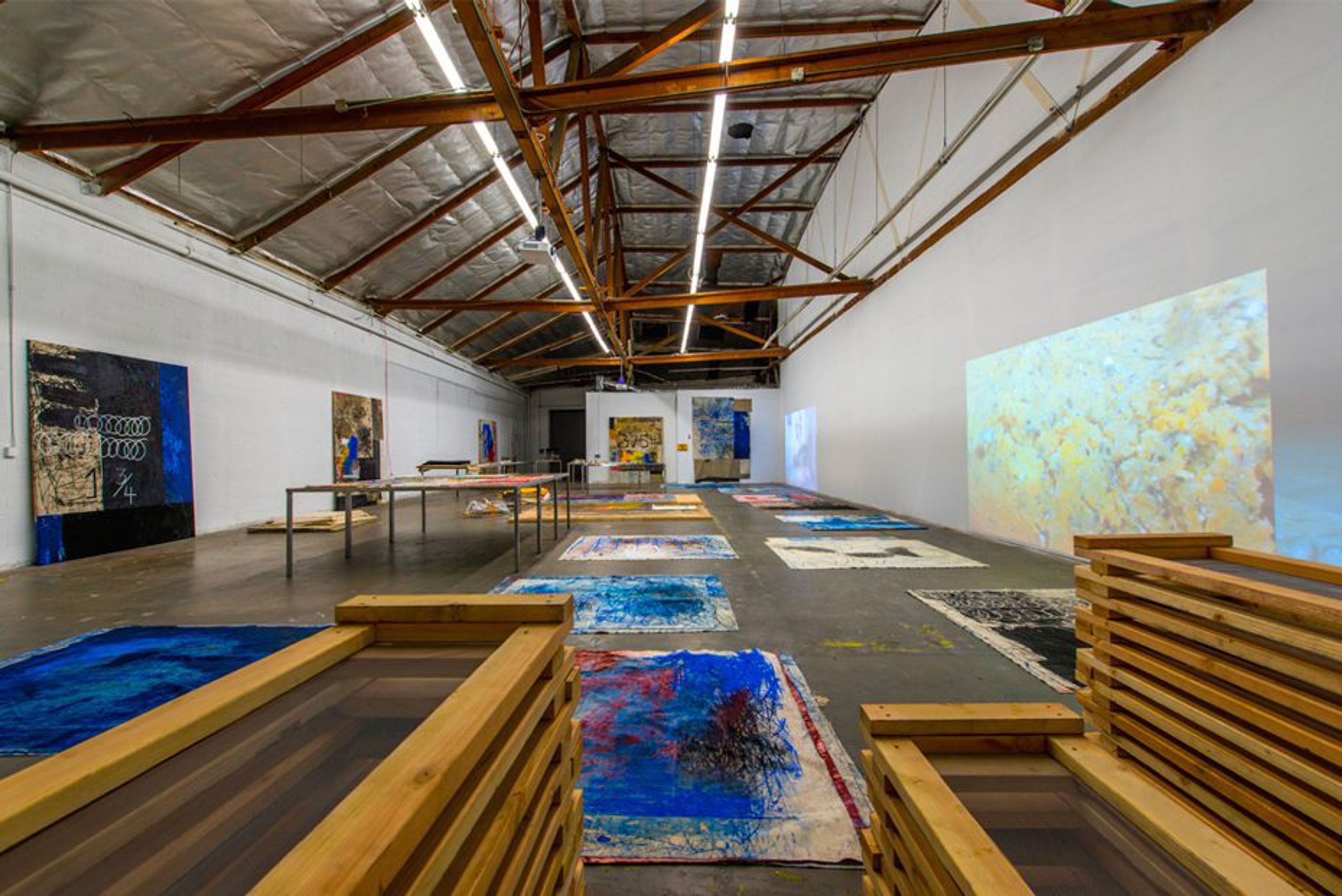 Oscar Murillo: Distribution Center