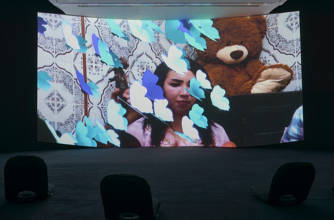 Exhibition view “Beyond What We See. Once Upon a Time, Once Upon a Future”, 16.12.2020 > 30.05.2021 © les Abattoirs, Musée – Frac Occitanie Toulouse ; photo : Damien Aspe.