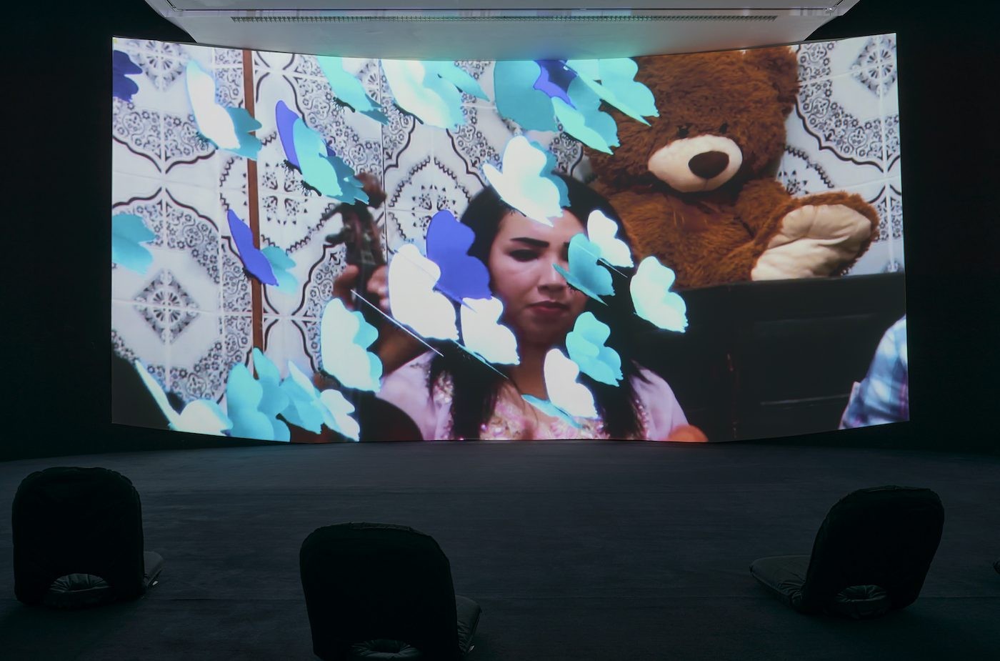 Exhibition view “Beyond What We See. Once Upon a Time, Once Upon a Future”, 16.12.2020 > 30.05.2021 © les Abattoirs, Musée – Frac Occitanie Toulouse ; photo : Damien Aspe.