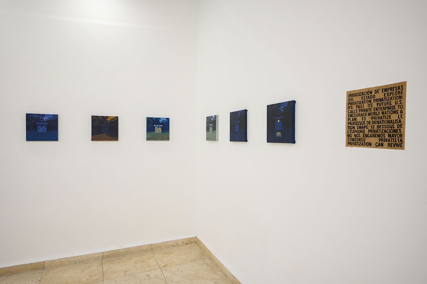 Installation view “Orgullo Nacional” by José Morbán at CCESD, 2024. Foto: José Rozón