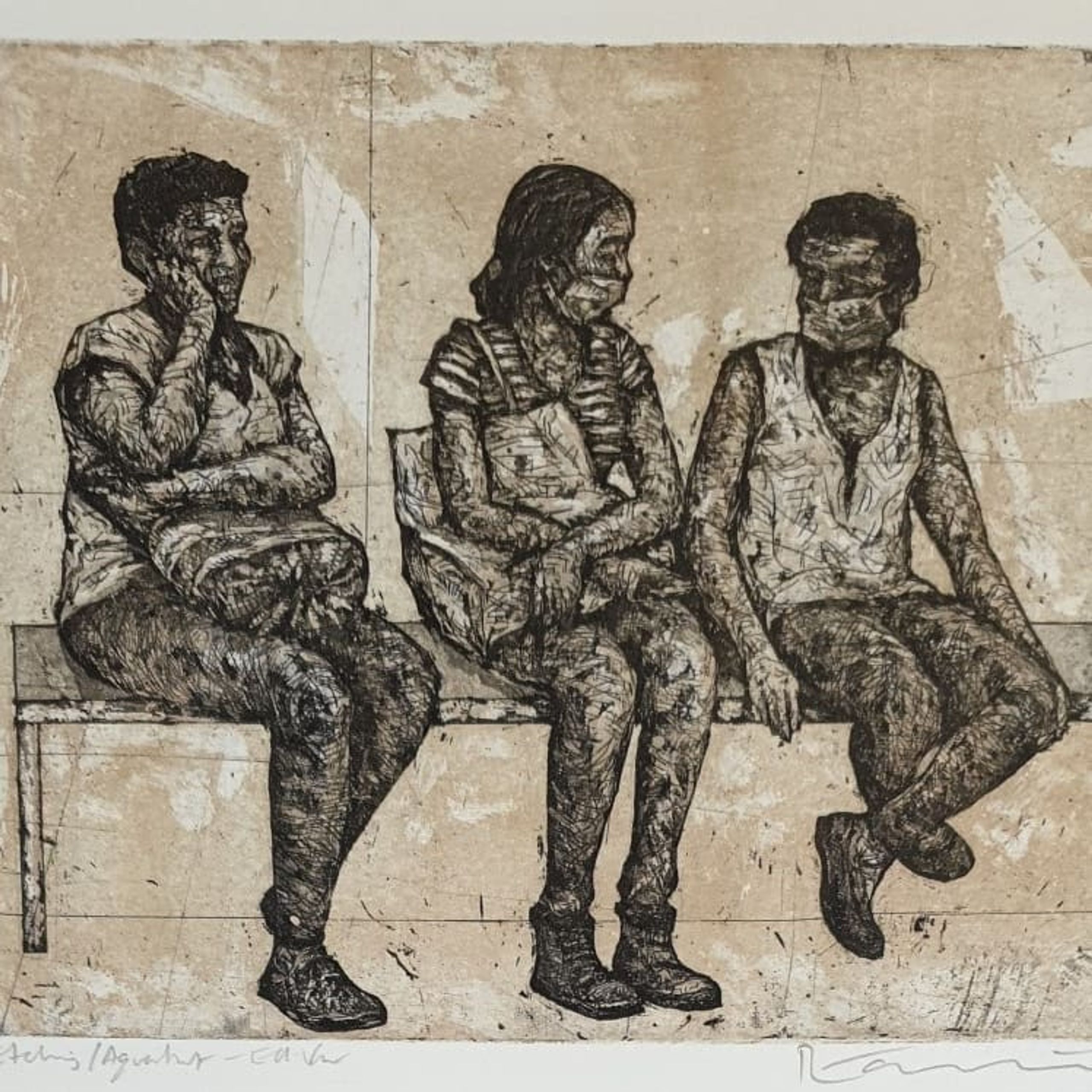 Bidding for Art on WhatsApp while in Lockdown - Contemporary And
