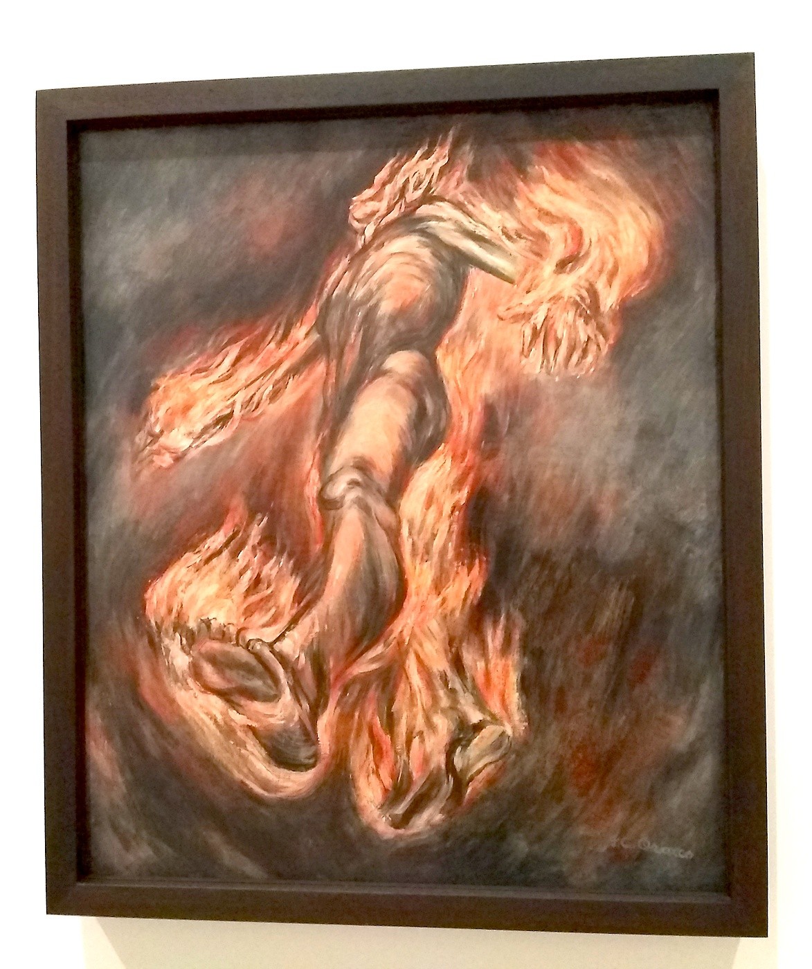 José Clemente Orozco, El fuego (The Fire), 1938.