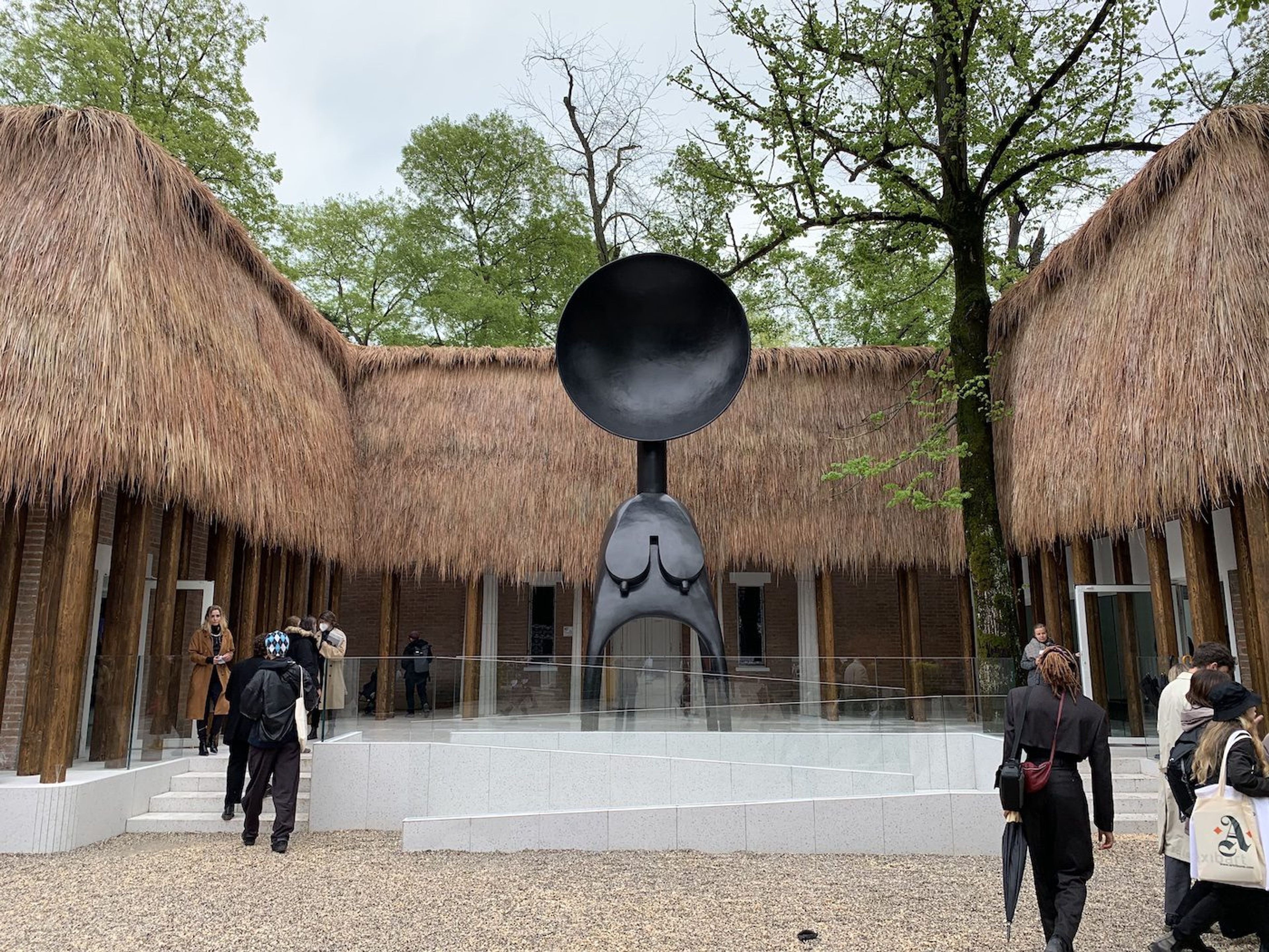 Simone Leigh, Sovereignty, 2022. Installation view of the USA Pavillon at the 59th Venice Biennale. Photo: C&amp;