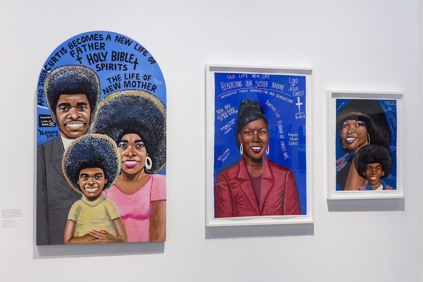 William Scott, 2021, Installation view, Studio Voltaire. Photo Mark Blower.