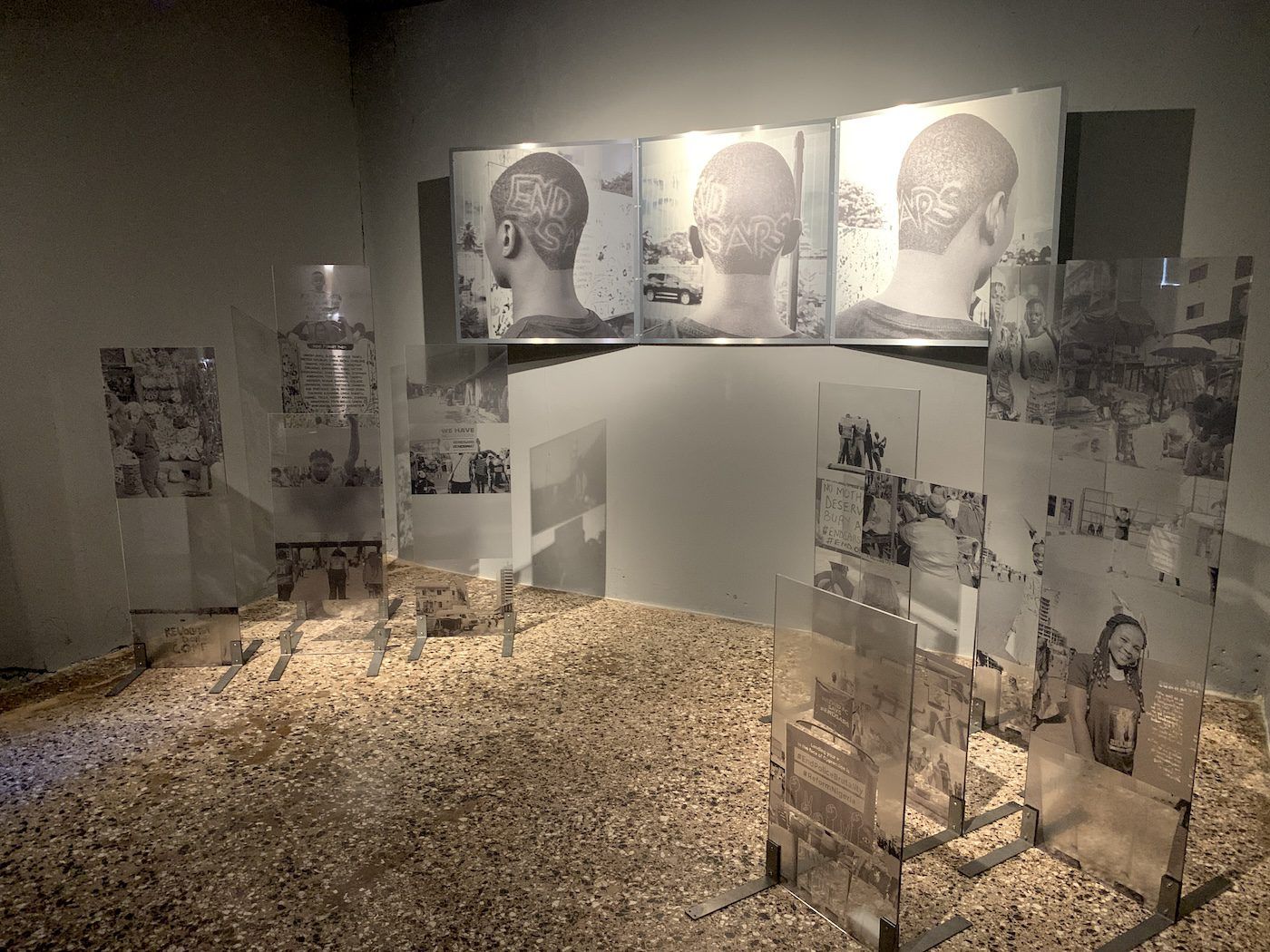 Ndidi Dike. Installation View of National Pavilion of Nigeria, 60th Venice Biennale. Photo: C&