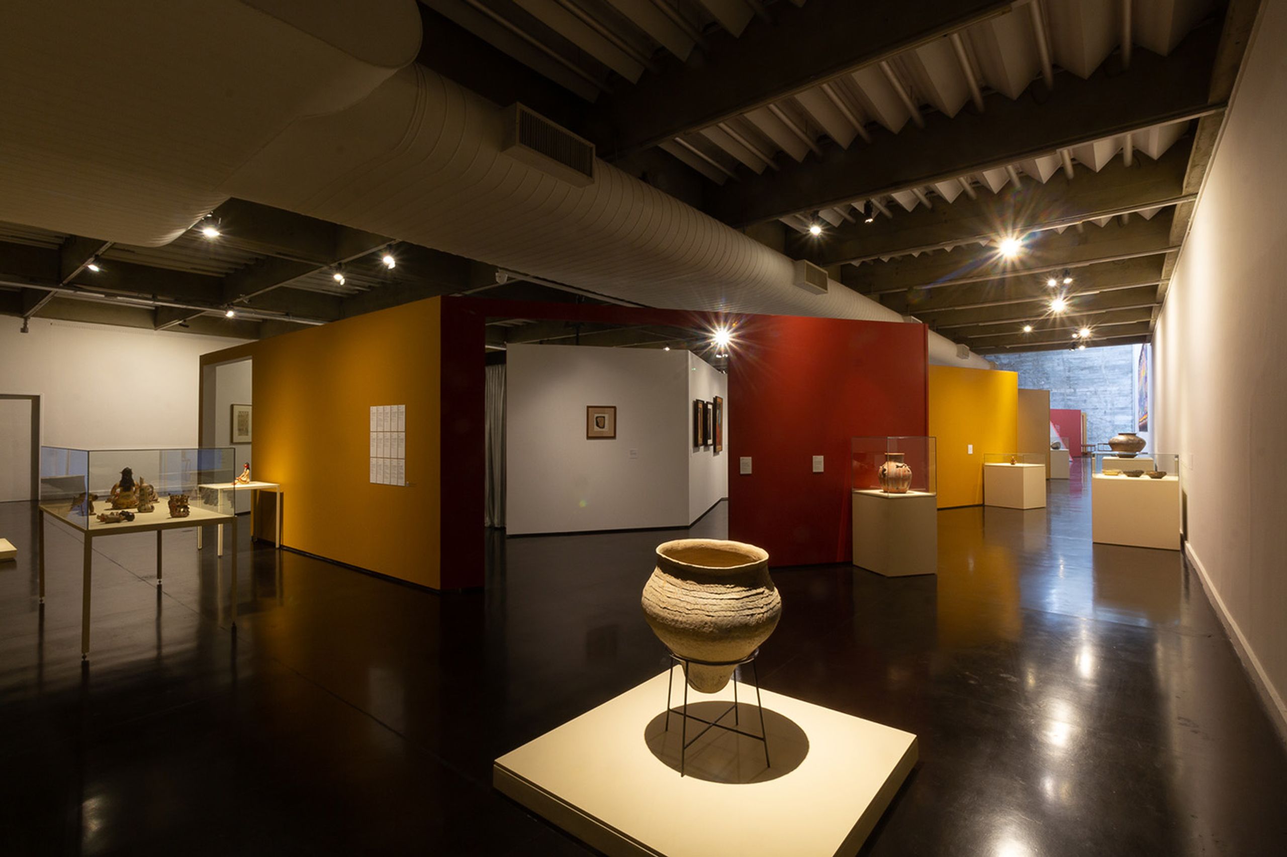 View of the Nakoada exhibition at MAM Rio. Photo: Fábio Souza/MAM Rio