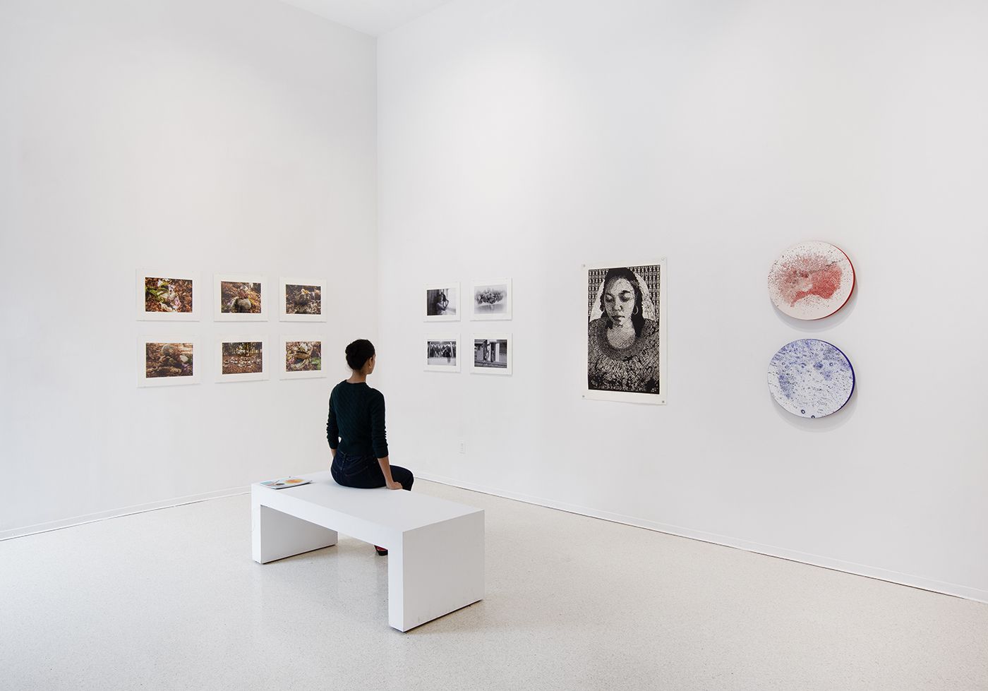 View of the exhibition Raíces y renacimiento: Mujeres Dominicanas en el Arte (Roots and Rebirth: Dominican Women in Art), at Hostos Center for the Arts and Culture (USA). Photo: courtesy of @404artcollection